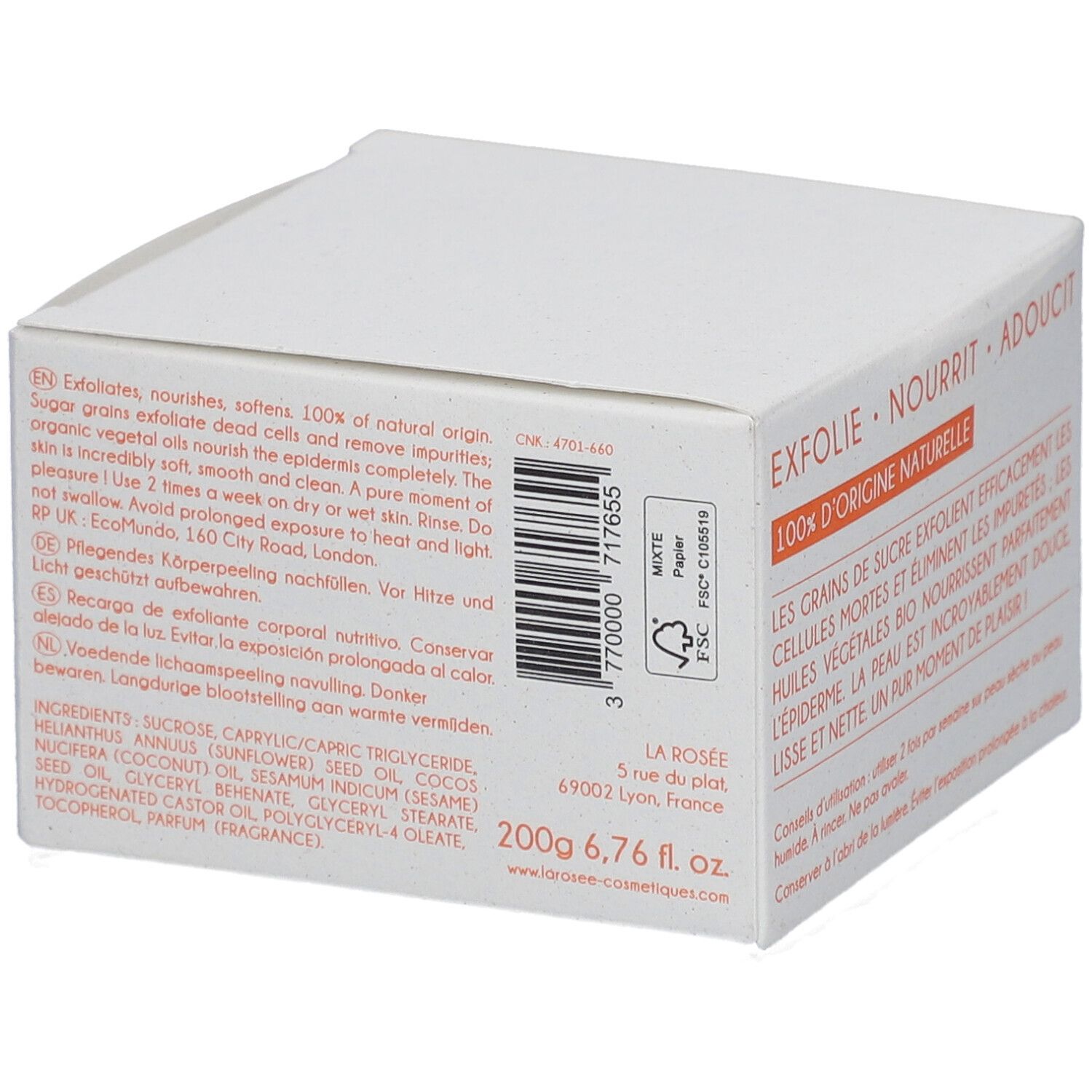 LA ROSÉE Recharge Nourishing Body Scrub