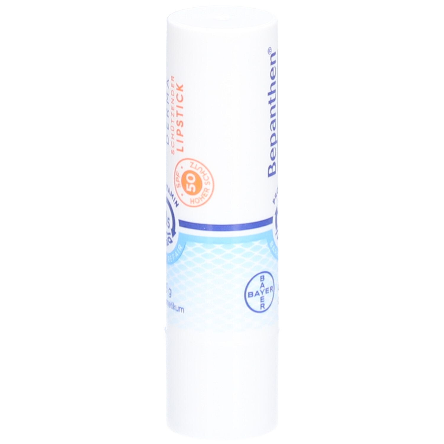 Bepanthen® Derma Lipstick mit LSF 50 für trockene Lippen