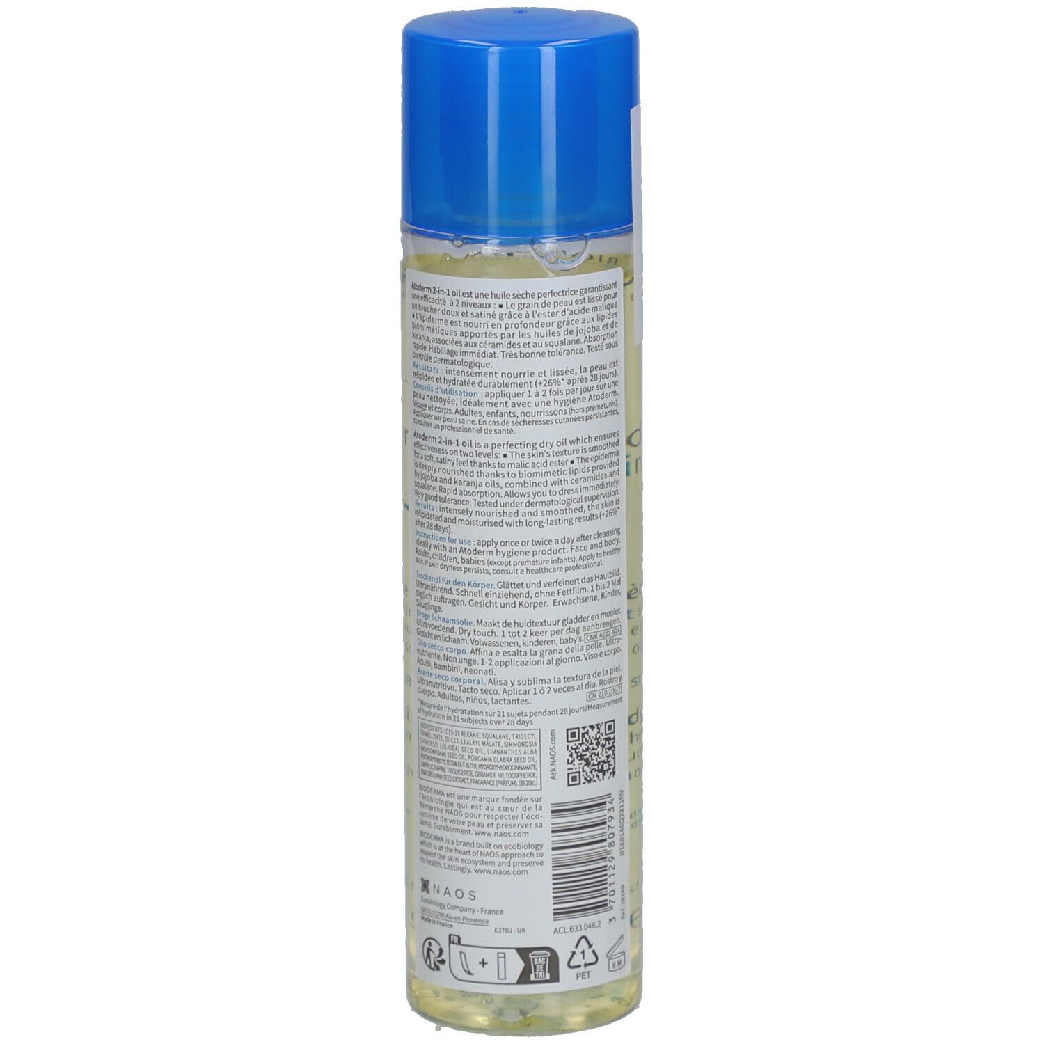 Bioderma Atoderm 2-en-1 Öl