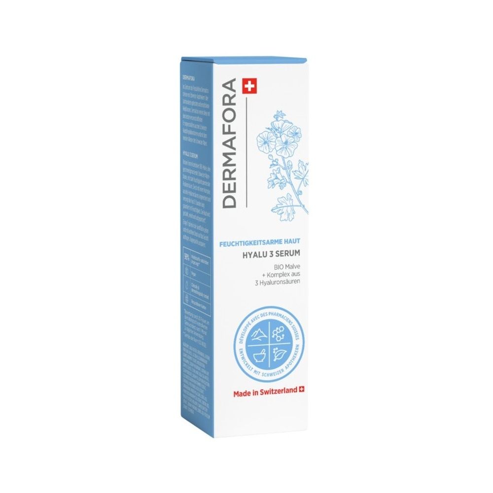 DERMAFORA Serum Hyalu 3 Bio-Malve + Komplex mit 3 Hyaluronsäuren