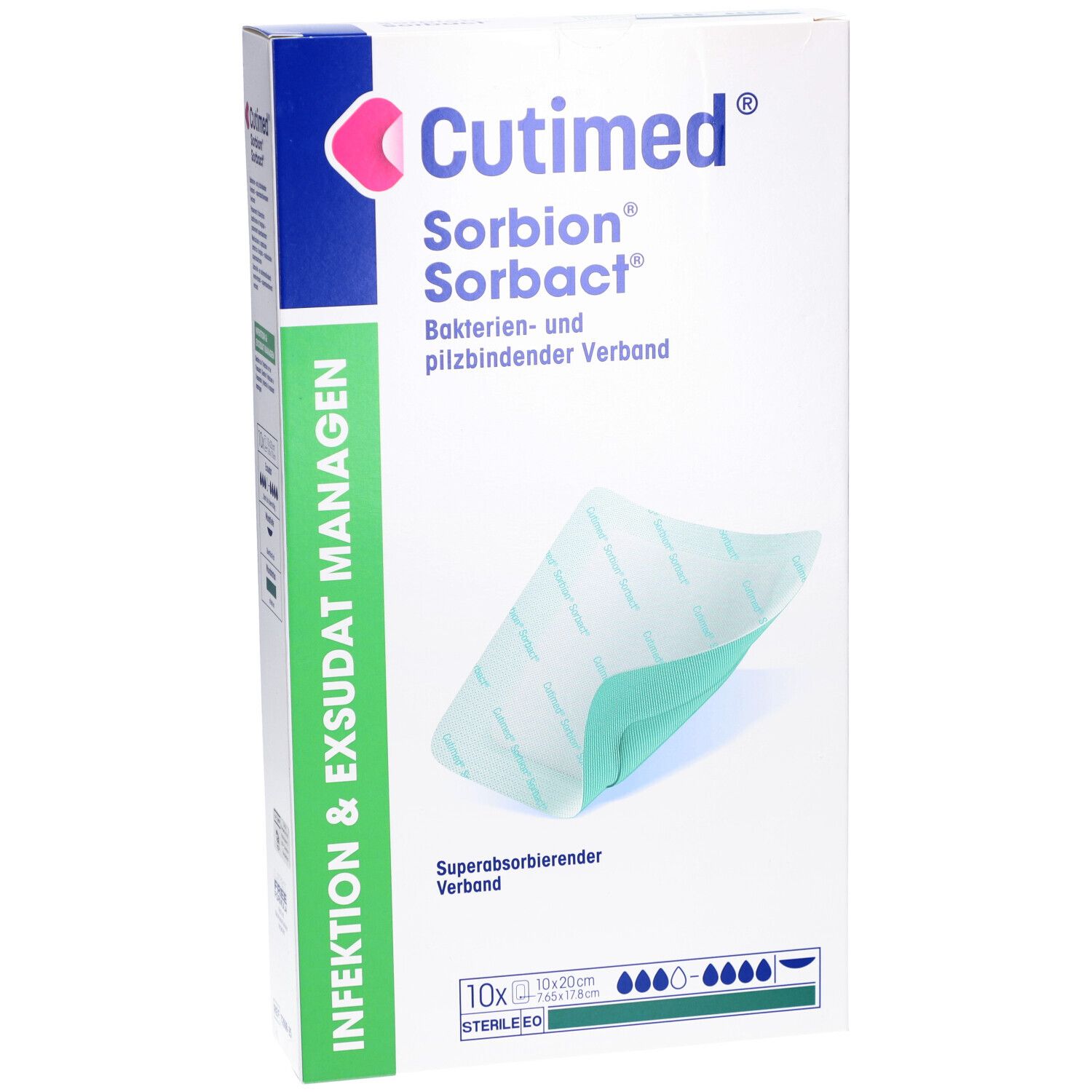 CUTIMED Sorbion Sorbact 10 x 20 cm