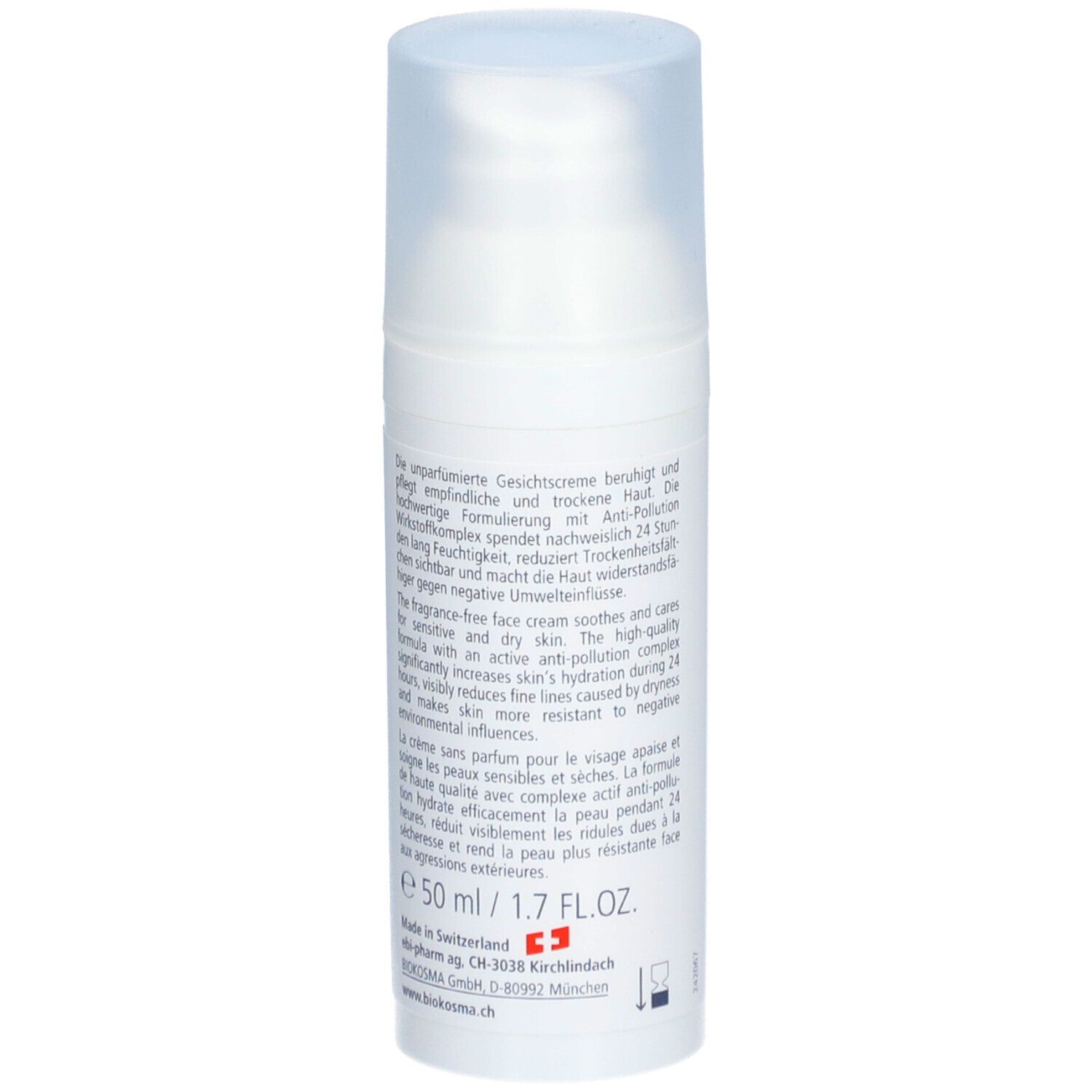 BIOKOSMA SENSITIVE Schüt Gesichtscr unparf 50 ml