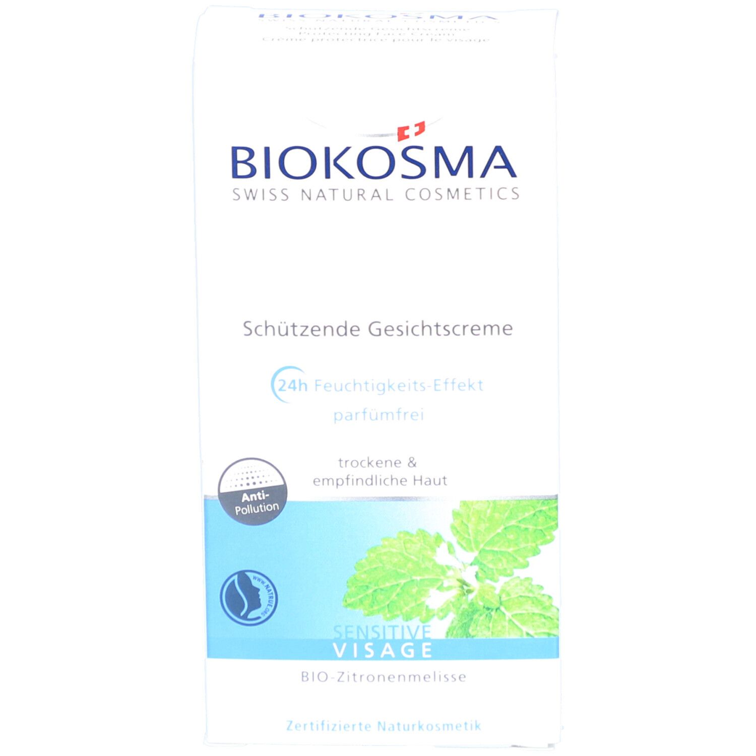 BIOKOSMA SENSITIVE Schüt Gesichtscr unparf 50 ml
