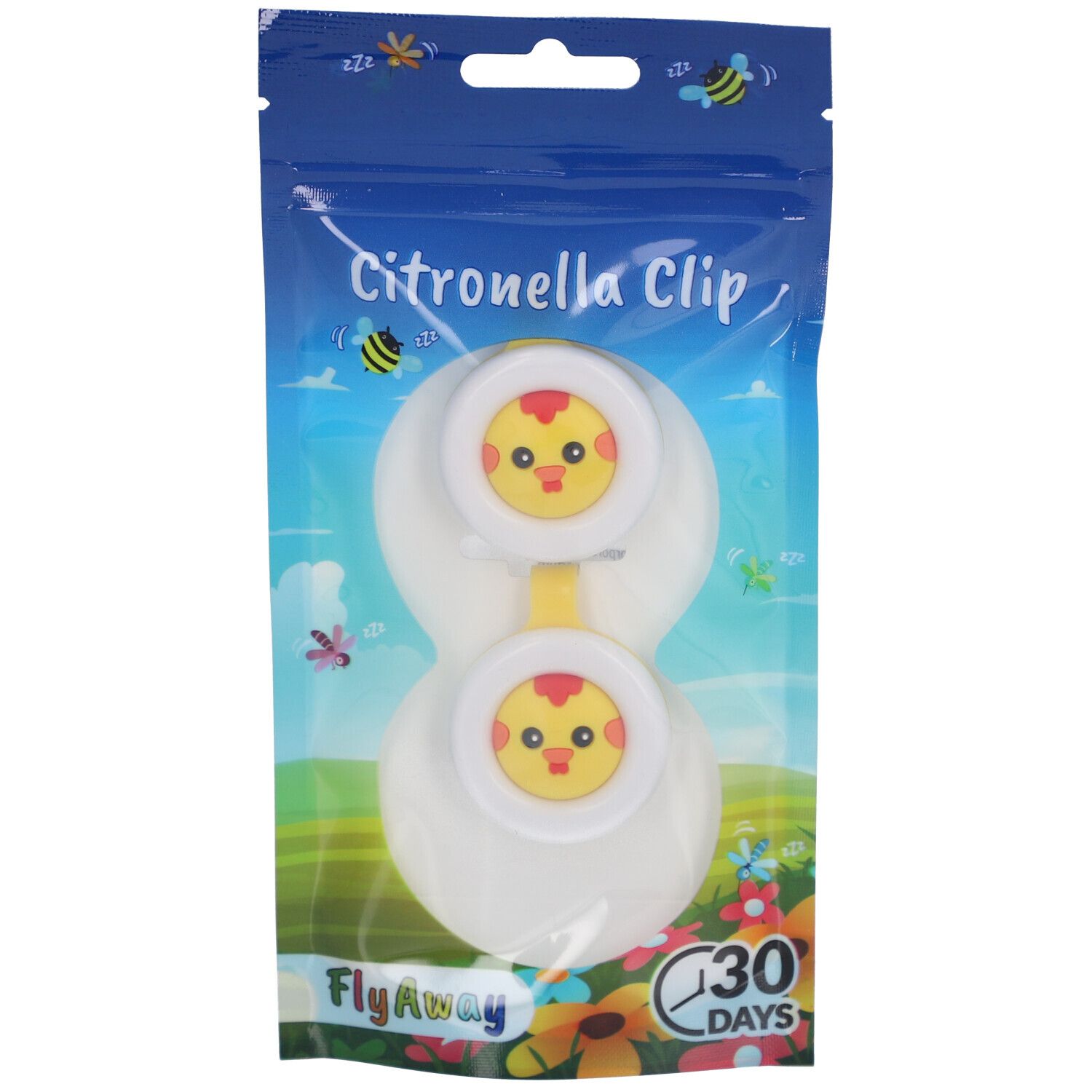 FlyAway® Citronella-Clip Chick Duopack