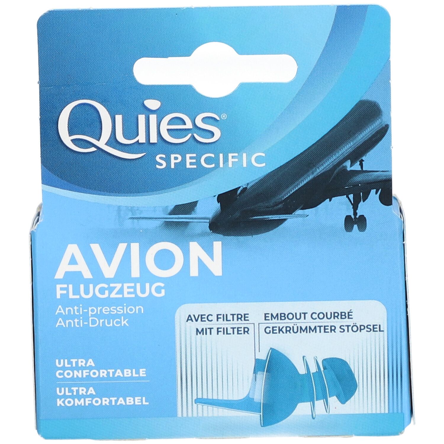 Quies® Flugzeug