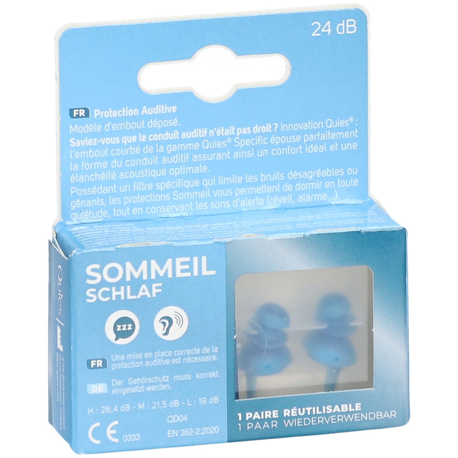 QUIES® Protection auditive Sommeil