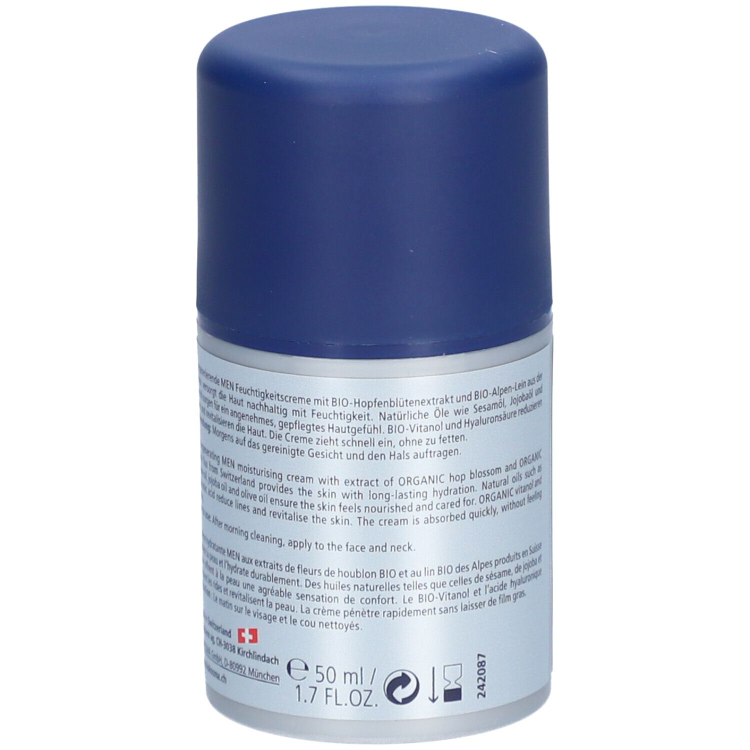 BIOKOSMA MEN Feuchtigkeitscreme Disp 50 ml
