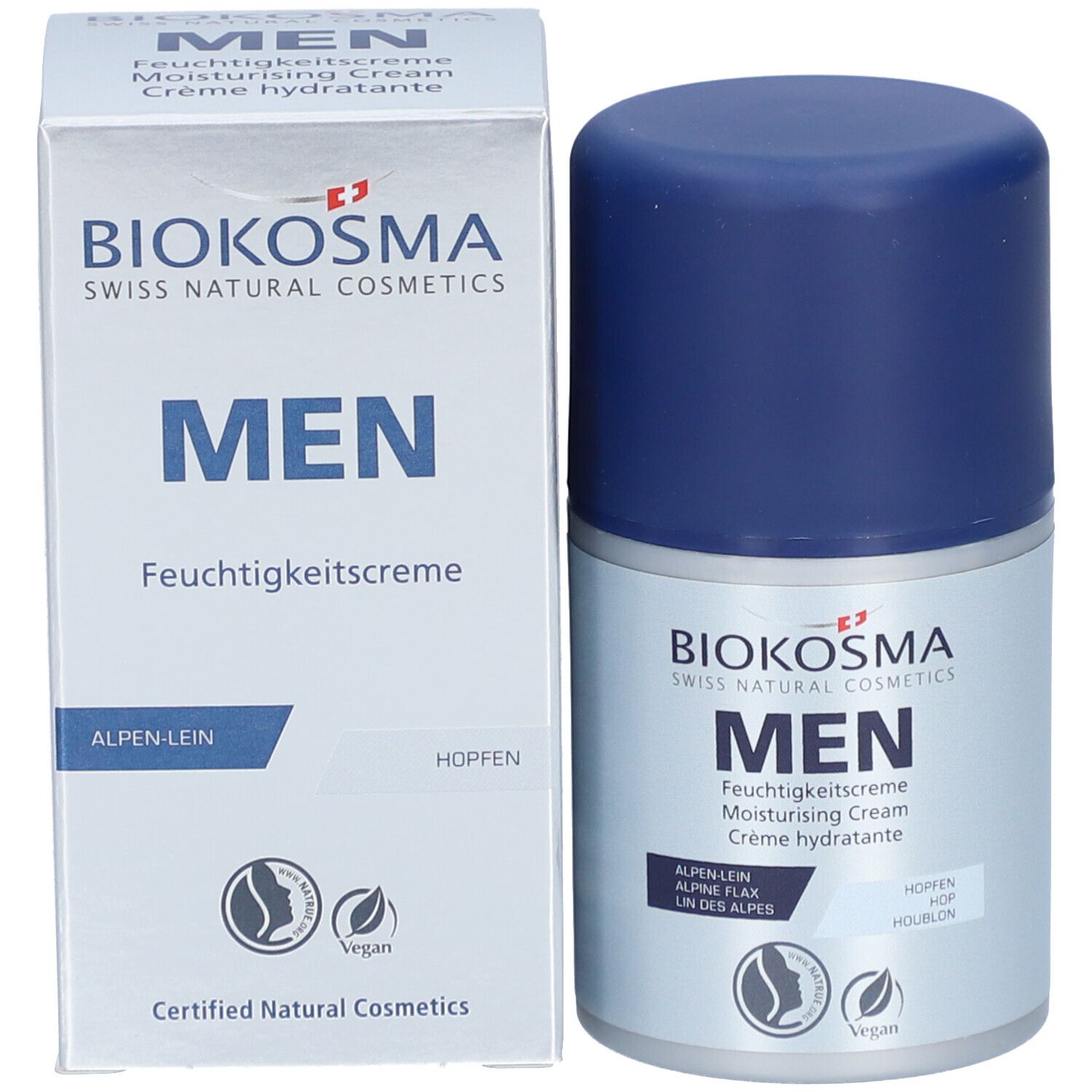 BIOKOSMA MEN Feuchtigkeitscreme Disp 50 ml