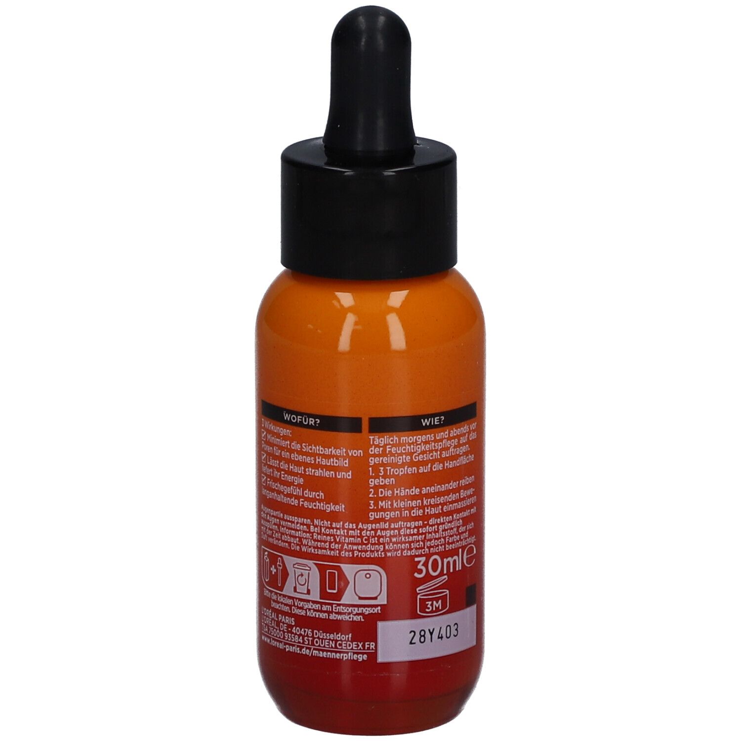 L'Oréal Men Expert Hydra Energy Serum Reines Vitamin C 10 %