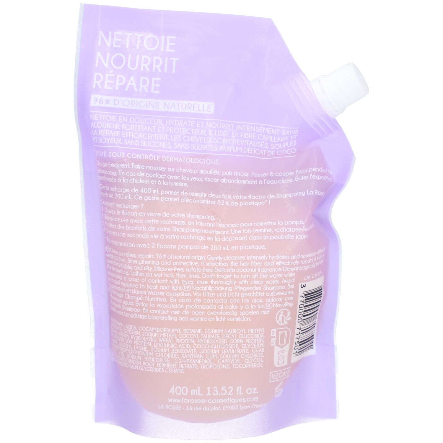La Rosée® Recharge Shampooing Nourrissant