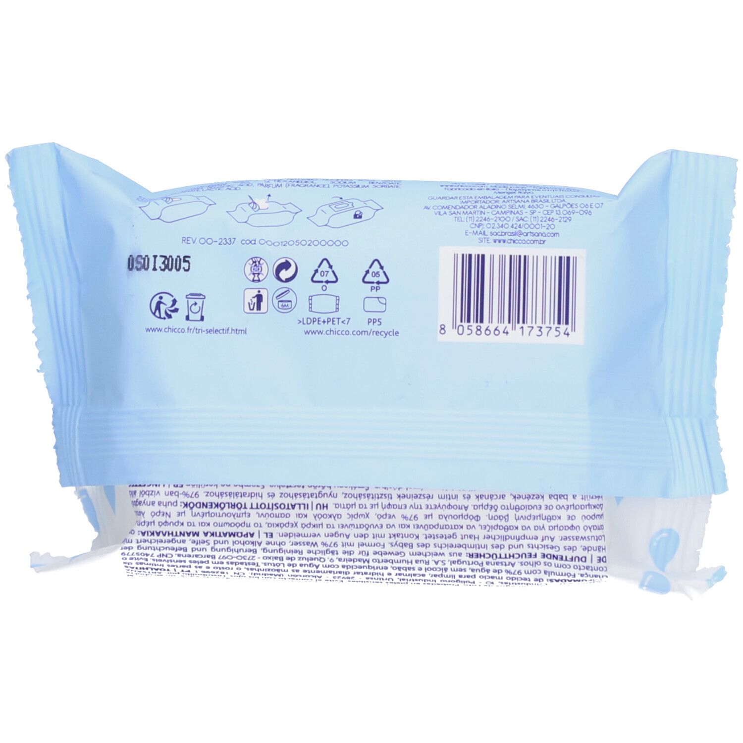 Chicco® Reinigungstücher Pocket 0m+