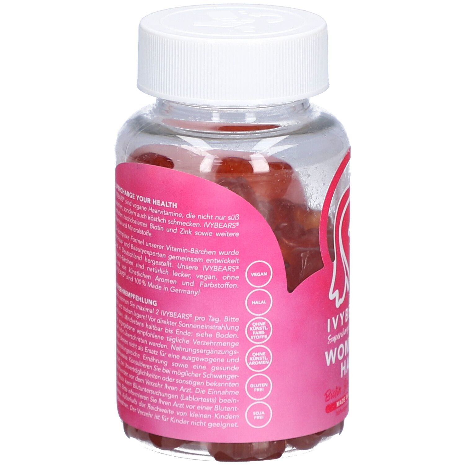 IVYBEARS Women's Hair - Biotin, Zink, Vitamin C & D2