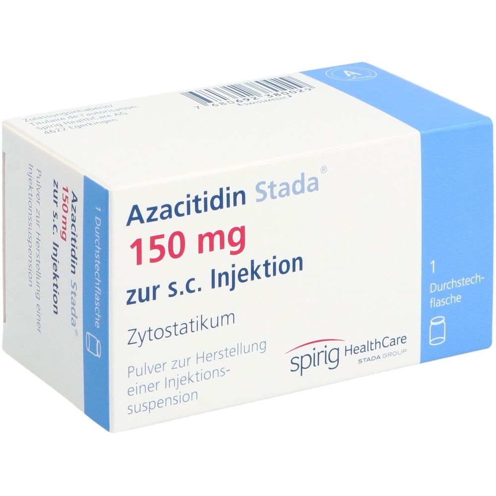 AZACITIDIN Stada Trockensub 150 mg Durchstf