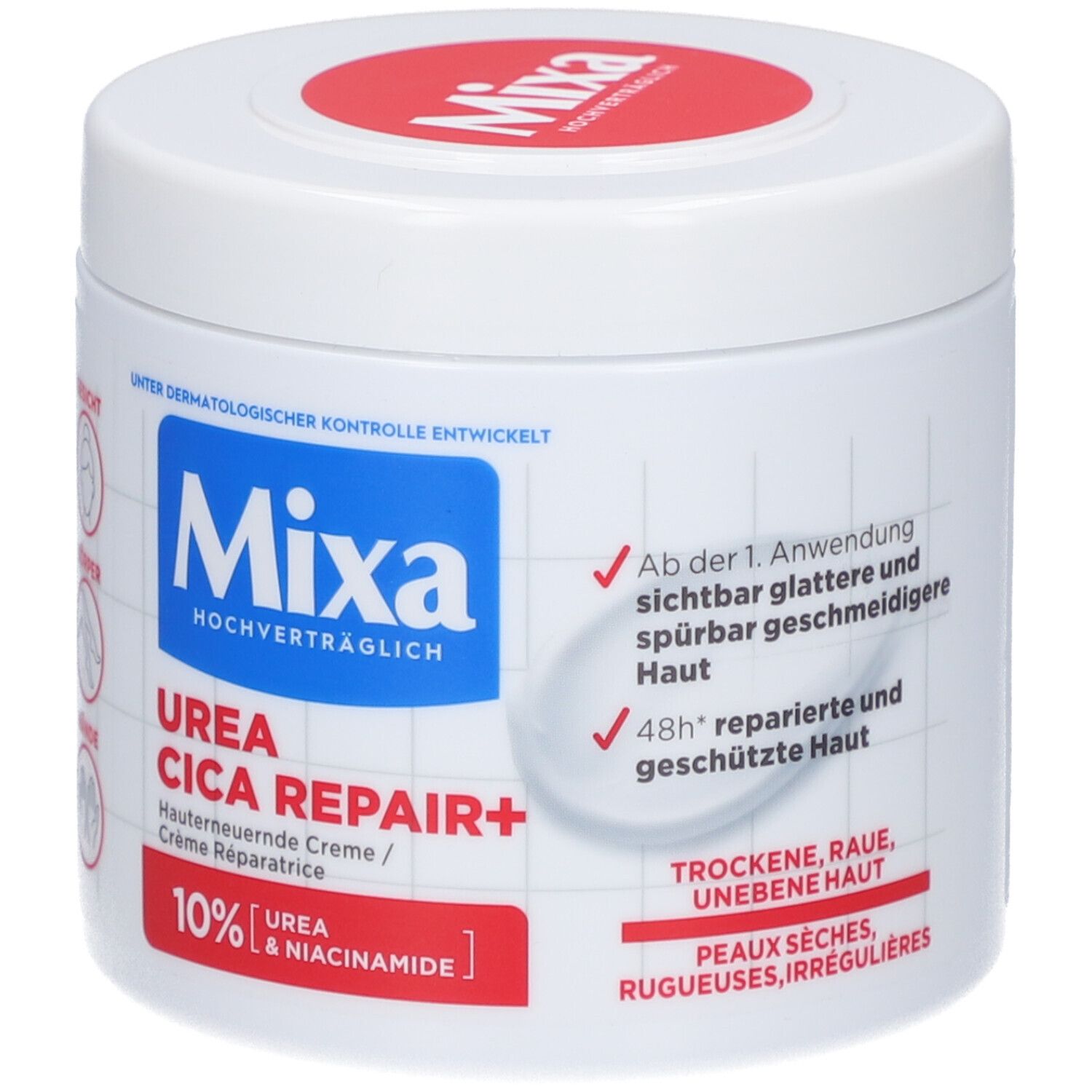 Mixa mit Urea Cica Repair Pflegeset