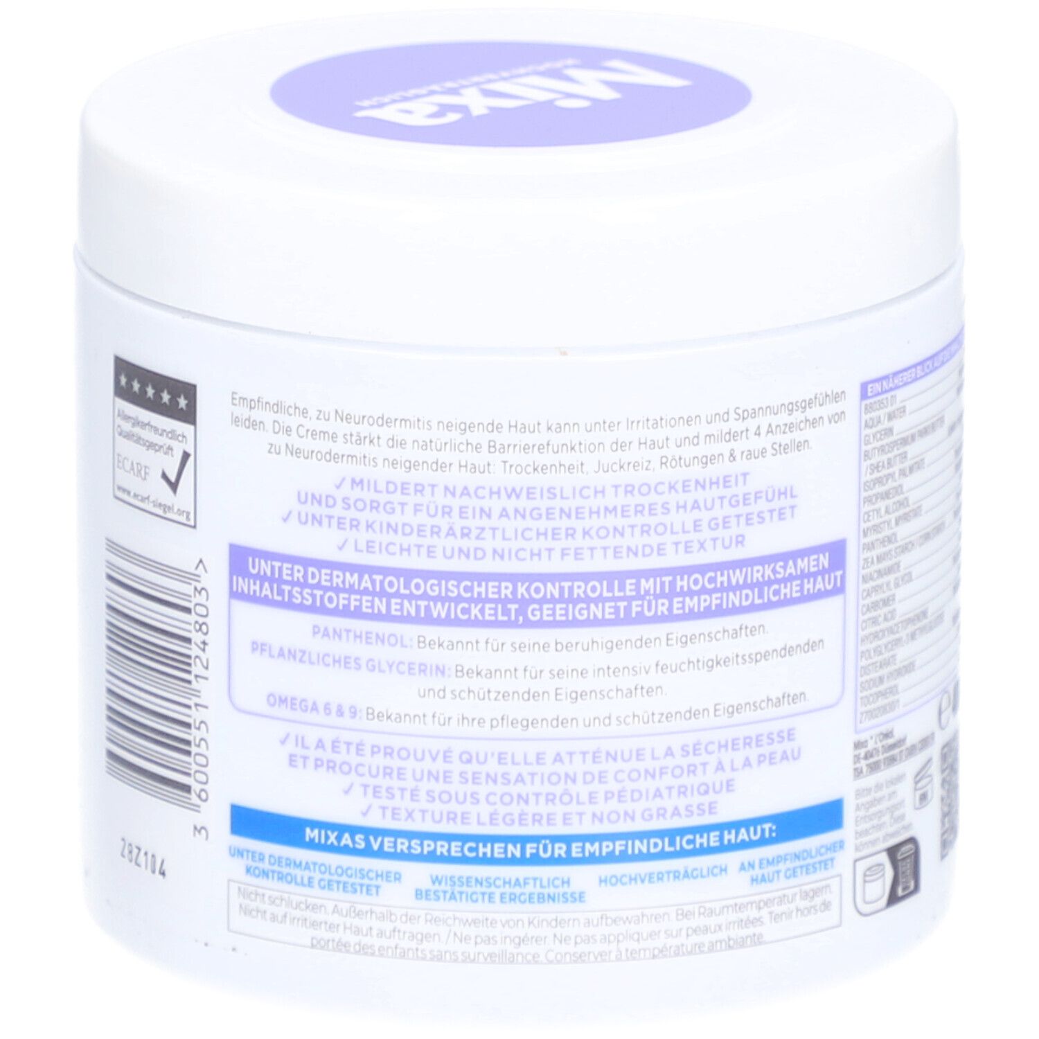 Mixa Panthenol Comfort