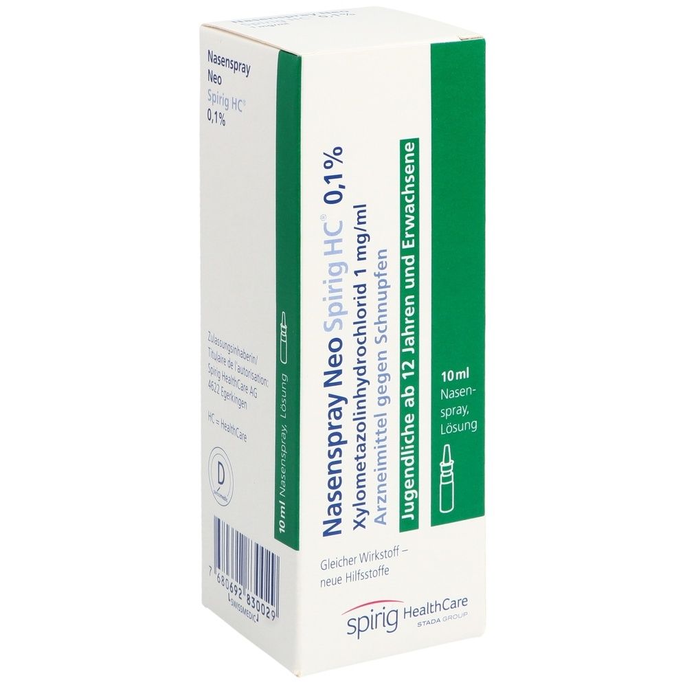 NASENSPRAY NEO Spirig HC 0.1 % Fl 10 ml