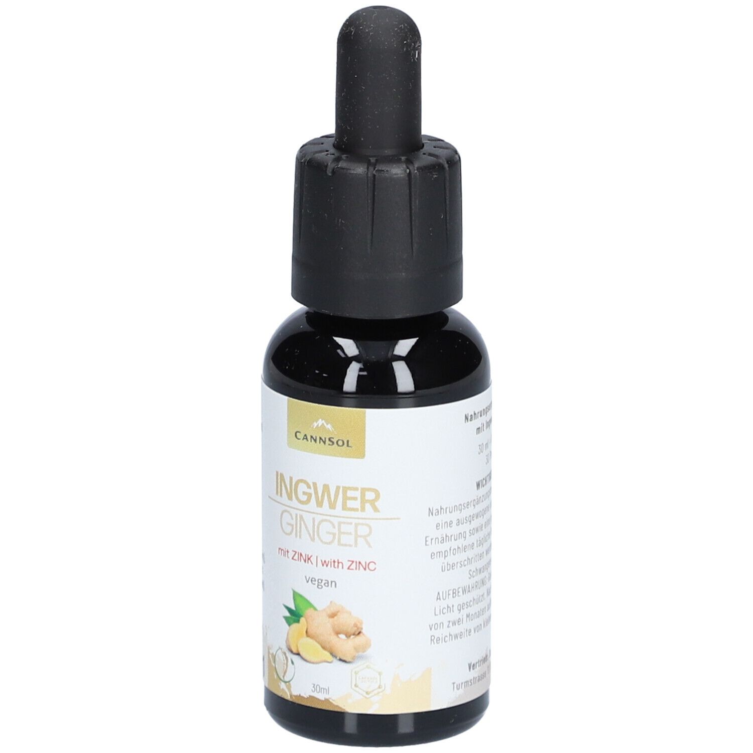 CANNSOL Ingwer-Zink-Tropfen
