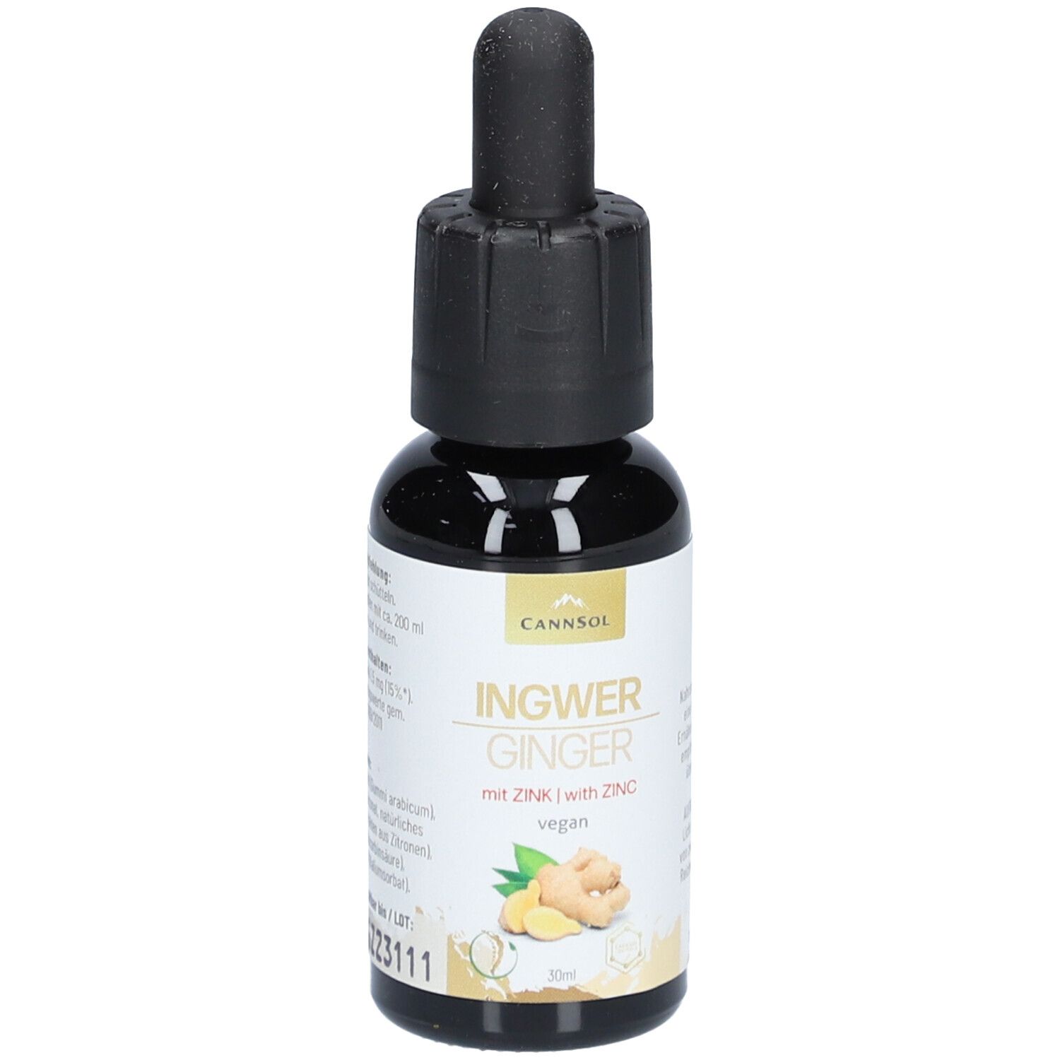 CANNSOL Ingwer-Zink-Tropfen