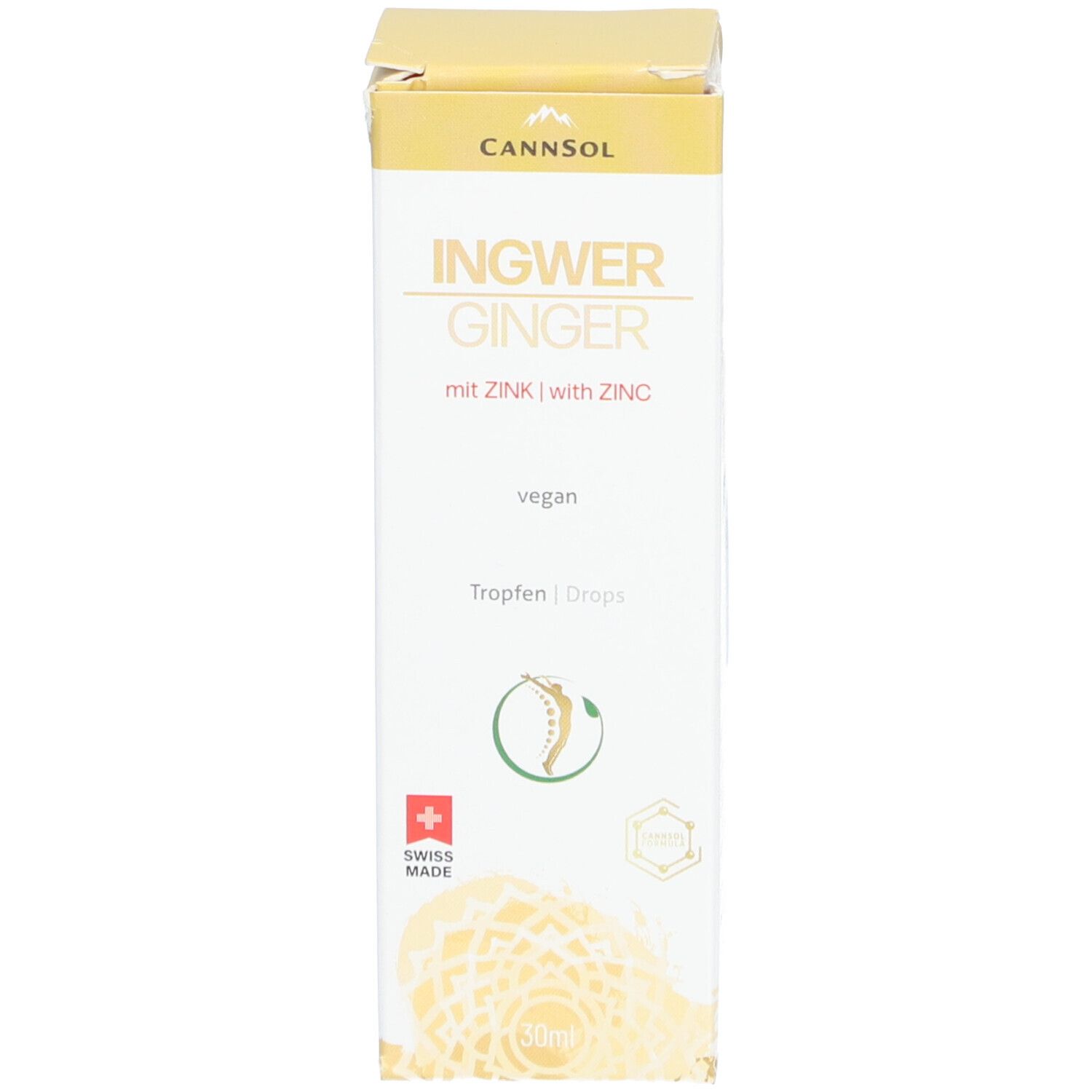 CANNSOL Ingwer-Zink-Tropfen