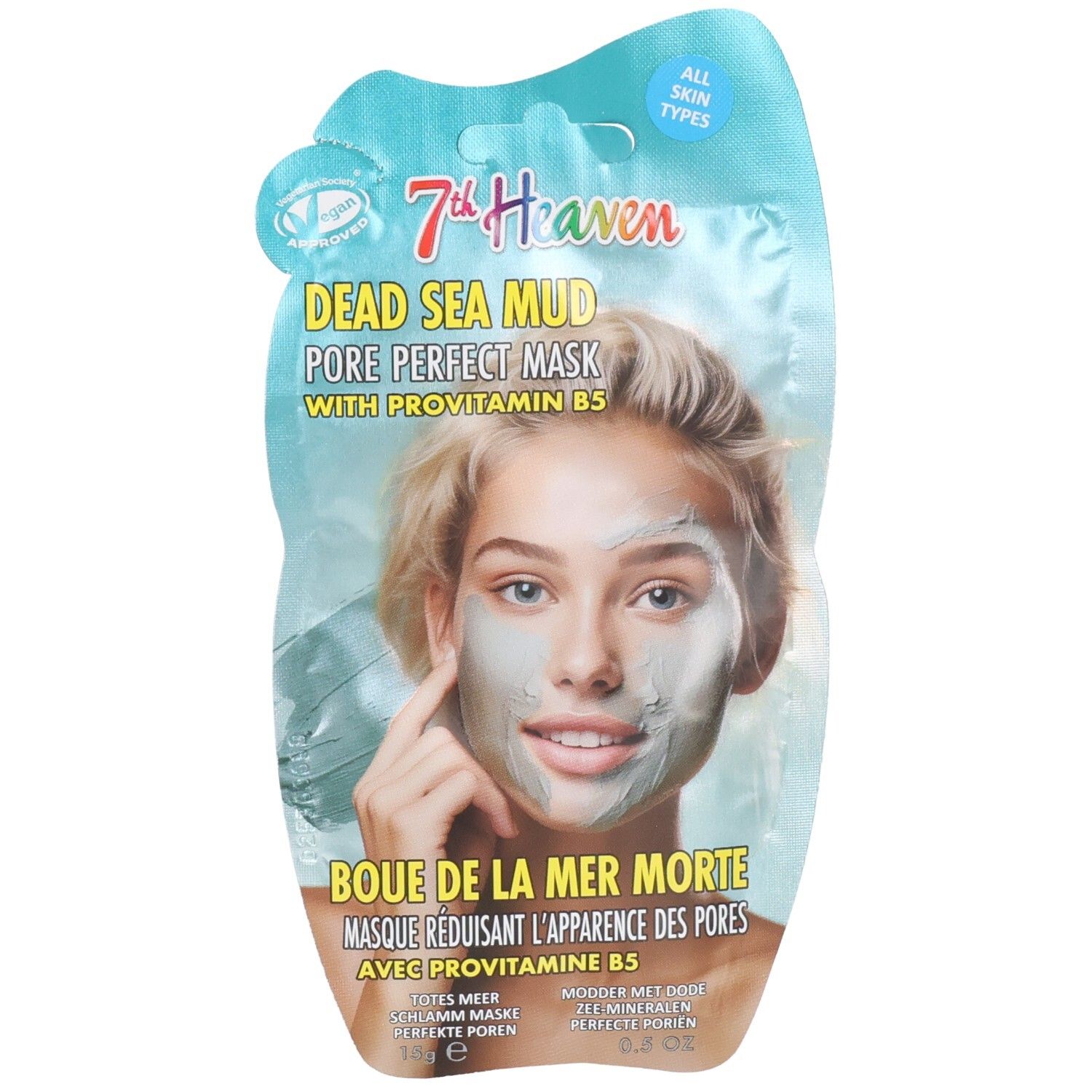 7th Heaven Gesichtsmaske mit Schlamm aus dem Toten Meer.