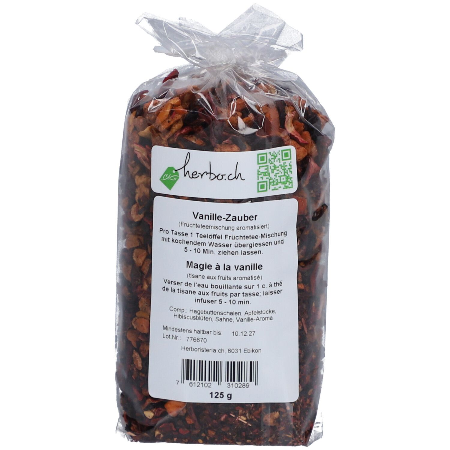 Herboristeria Infusion fruitée - Magie à la vanille