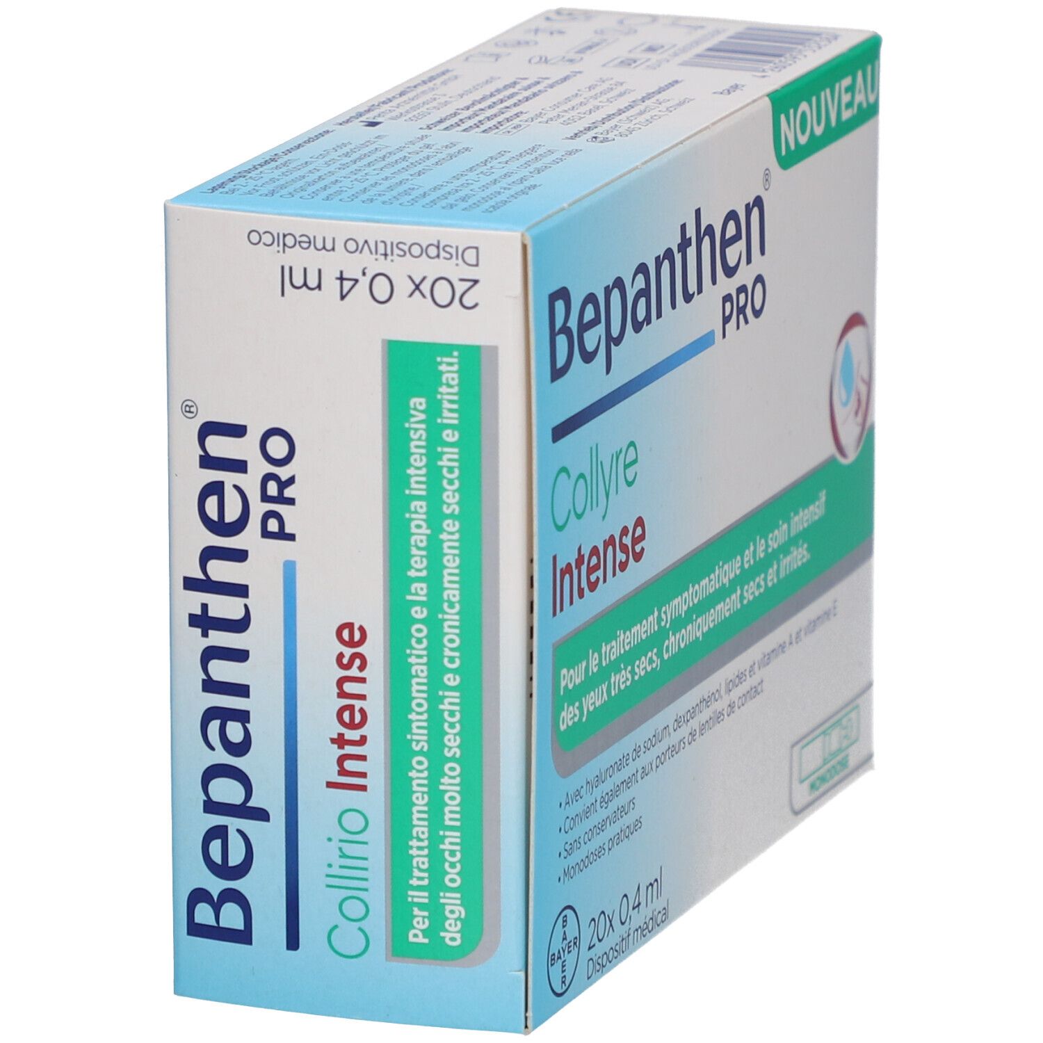Bepanthen® Pro Augentropfen Intense Monodosen bei sehr trockenen Augen