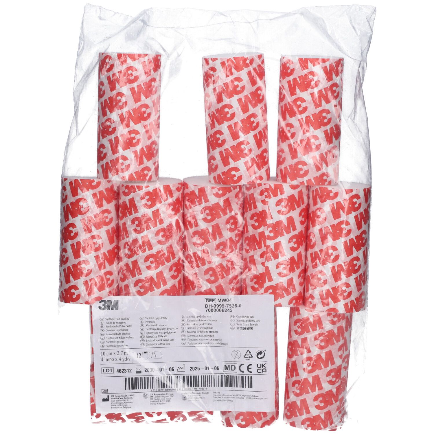 3M™ Polster-Watte-Binden 10 cm x 2,7 m
