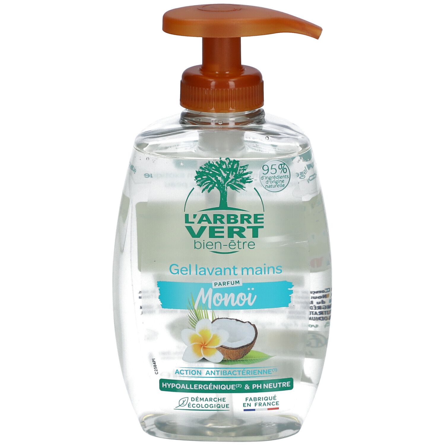L'ARBRE VERT Savon écologique pour les mains Monoï
