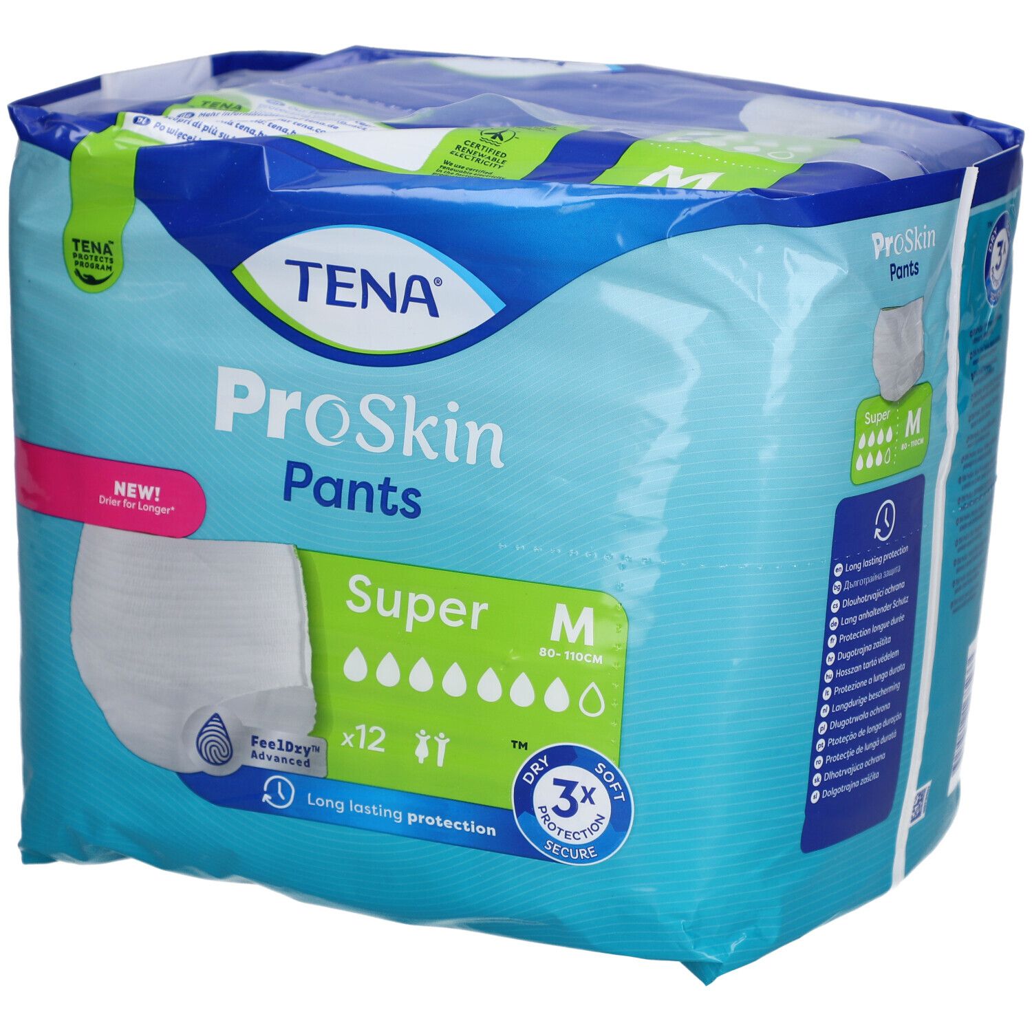 TENA Pants Super M – Inkontinenzhose für mittlere bis schwere Blasenschwäche