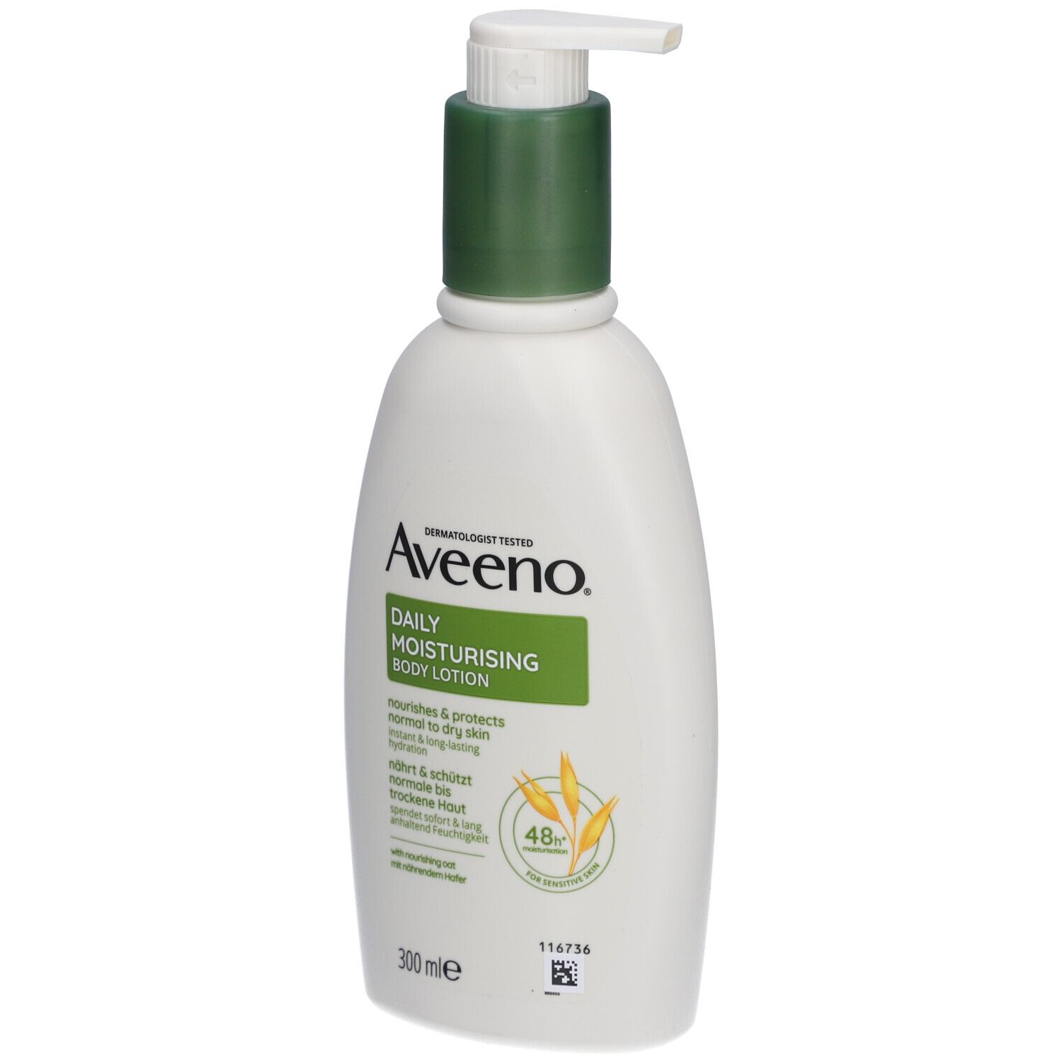 Aveeno® Daily Moisturising Bodylotion mit Hafer für empfindliche Haut