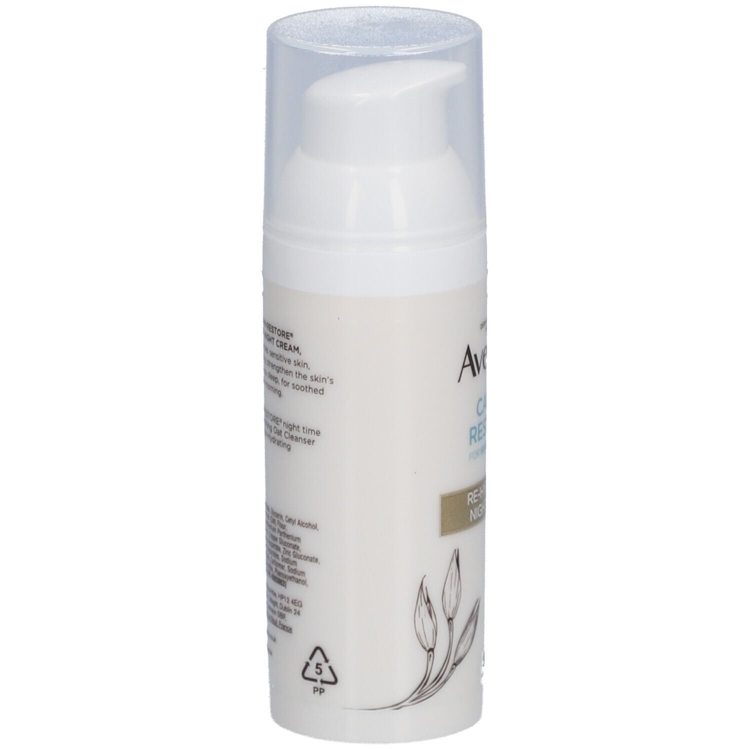 Aveeno® CALM+RESTORE Crème de nuit à l'avoine avec beurre de karité pour peaux sensibles