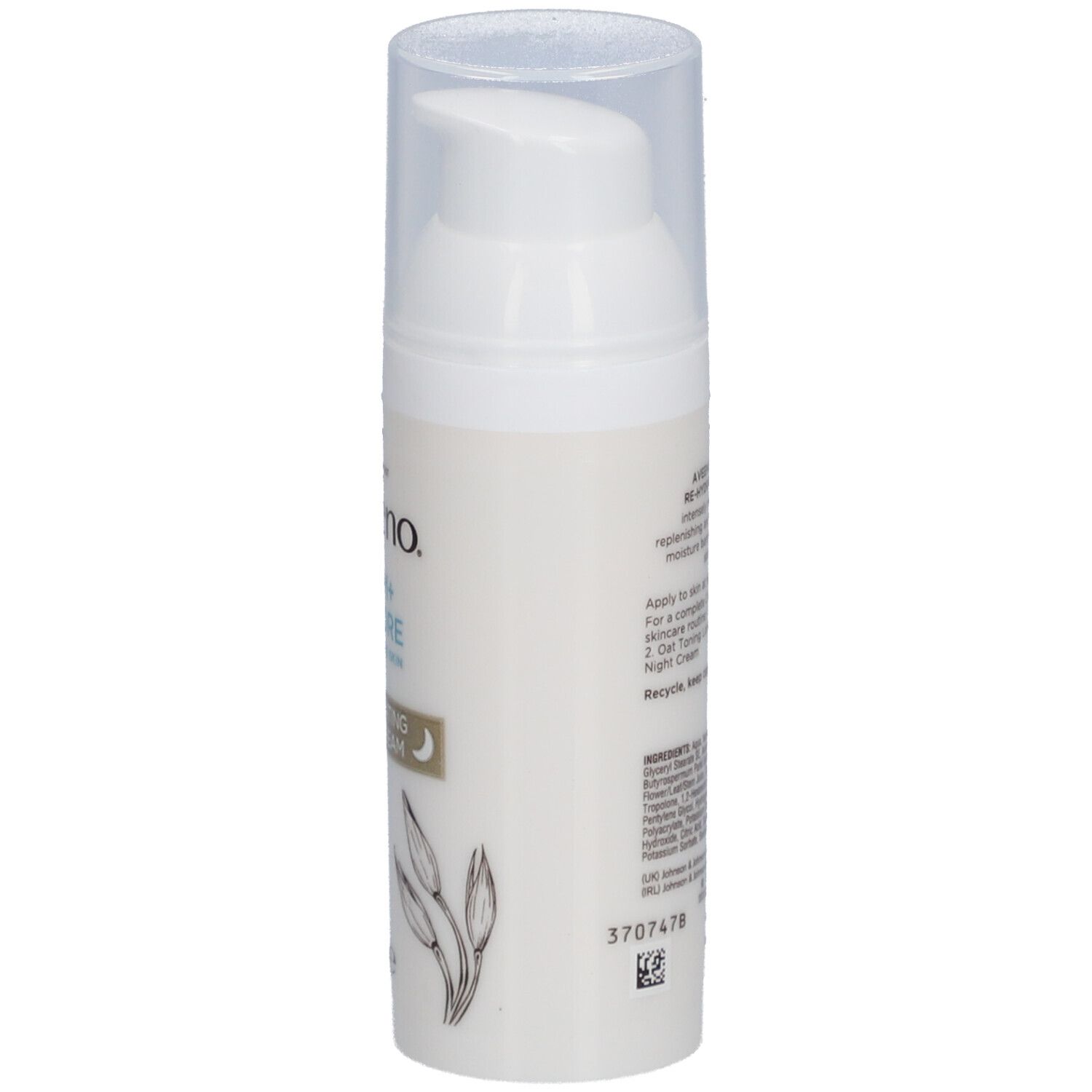 Aveeno® CALM+RESTORE Crème de nuit à l'avoine avec beurre de karité pour peaux sensibles