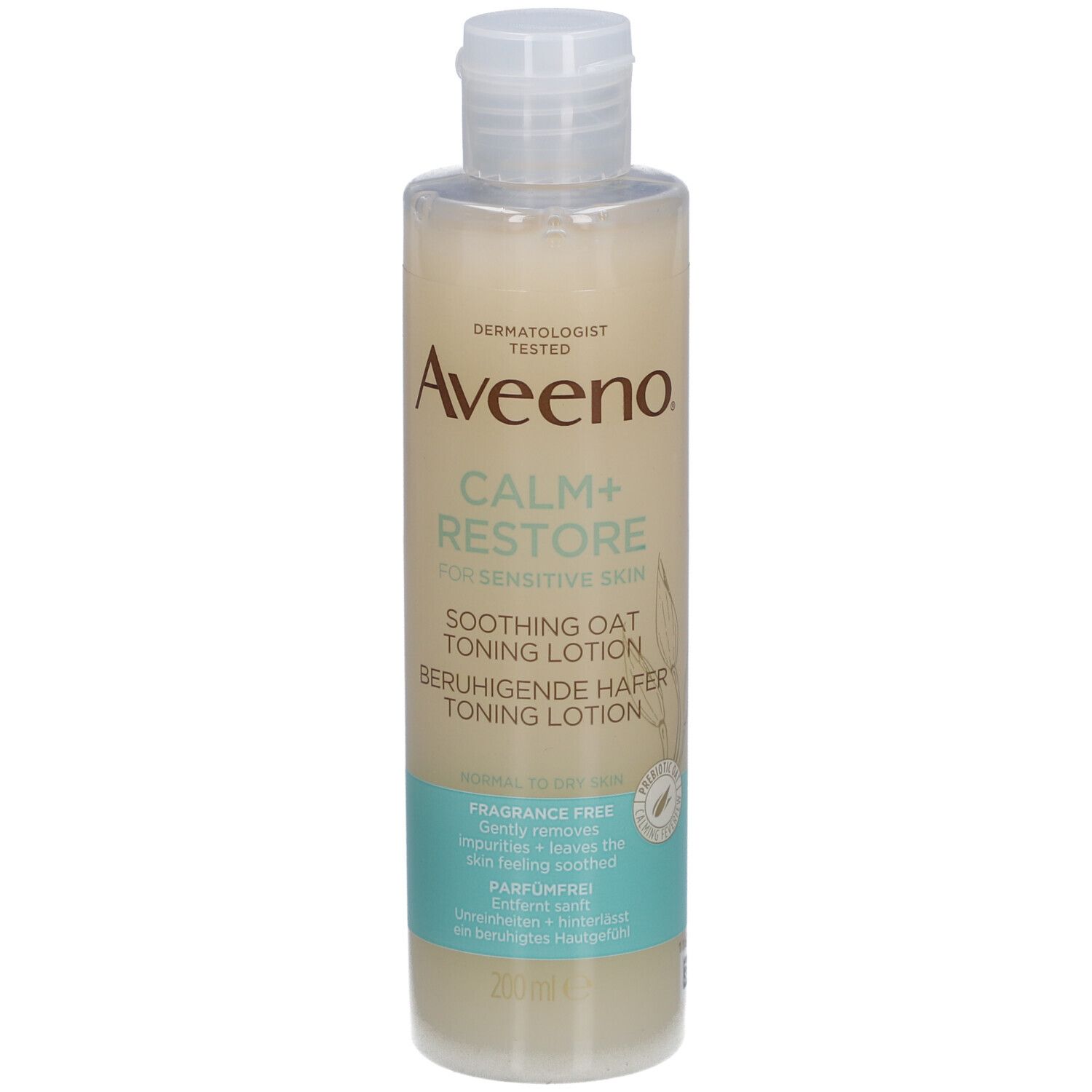Aveeno® CALM+RESTORE Lotion tonifiante à l'avoine pour peaux sensibles, sans parfum