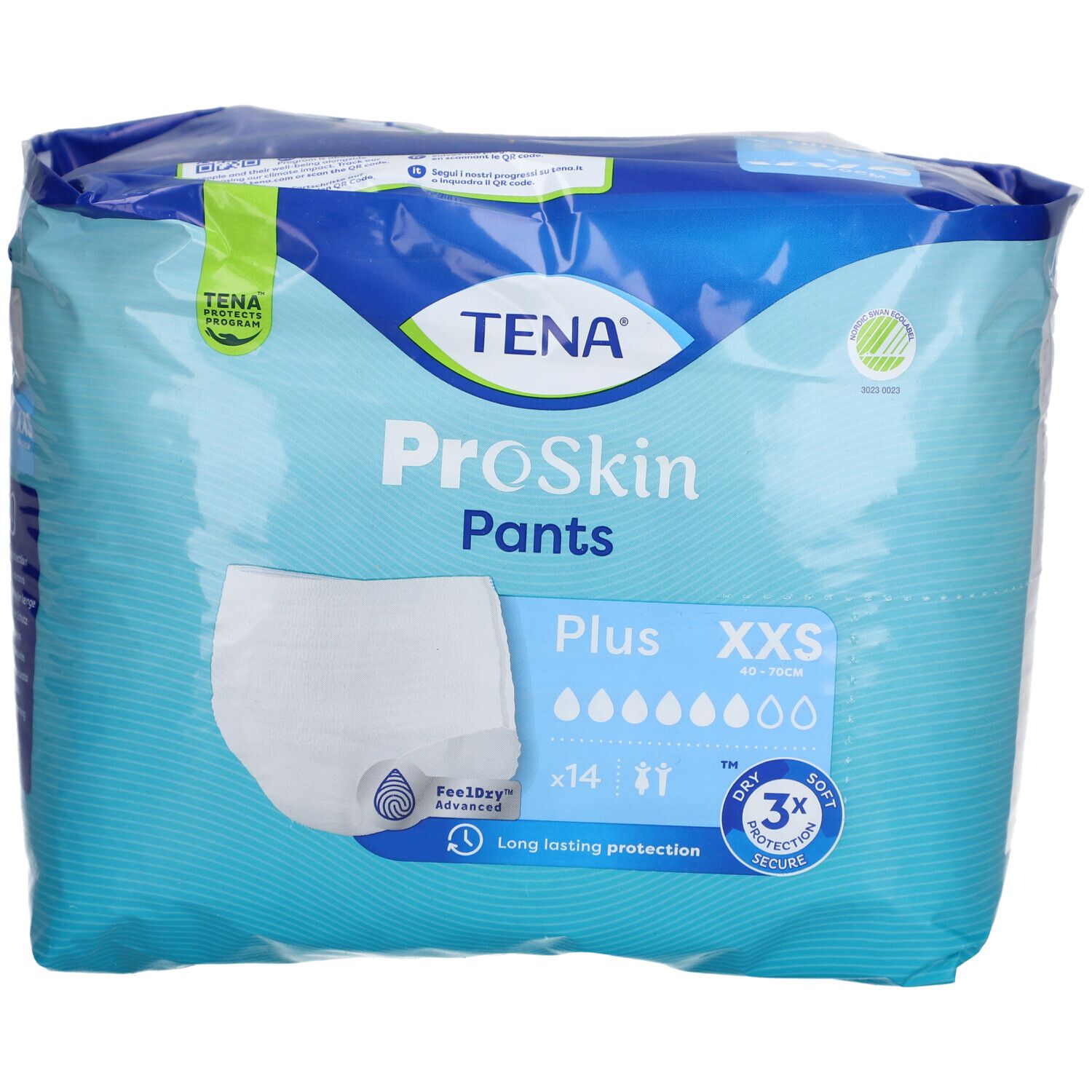 TENA ProSkin Pants ProShield Plus XXS