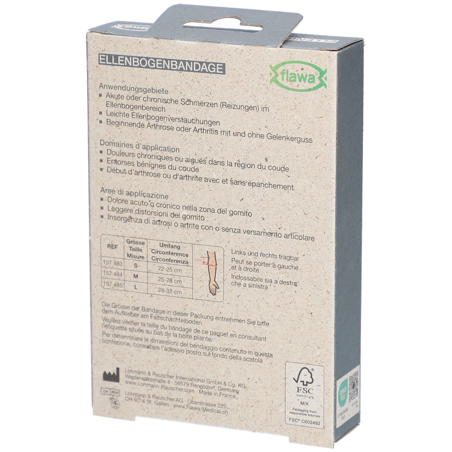 flawa® Ellenbogenbandage Größe S