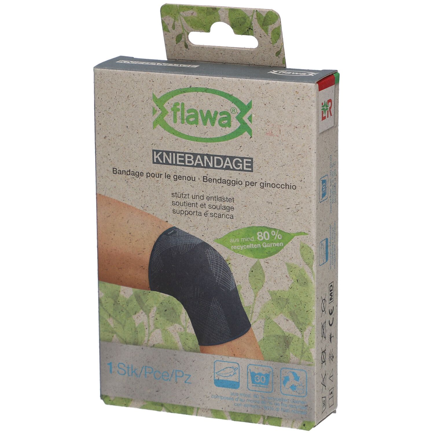 flawa® Bandage pour le genou taille M