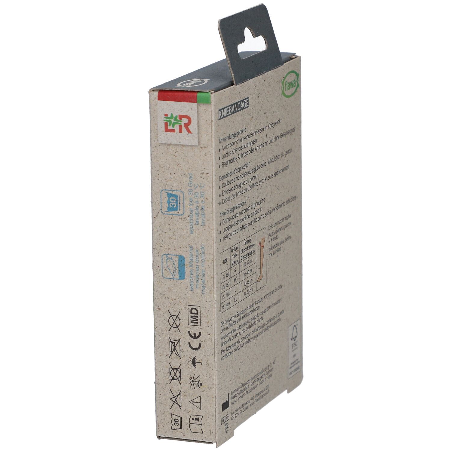 flawa® Bandage pour le genou taille M