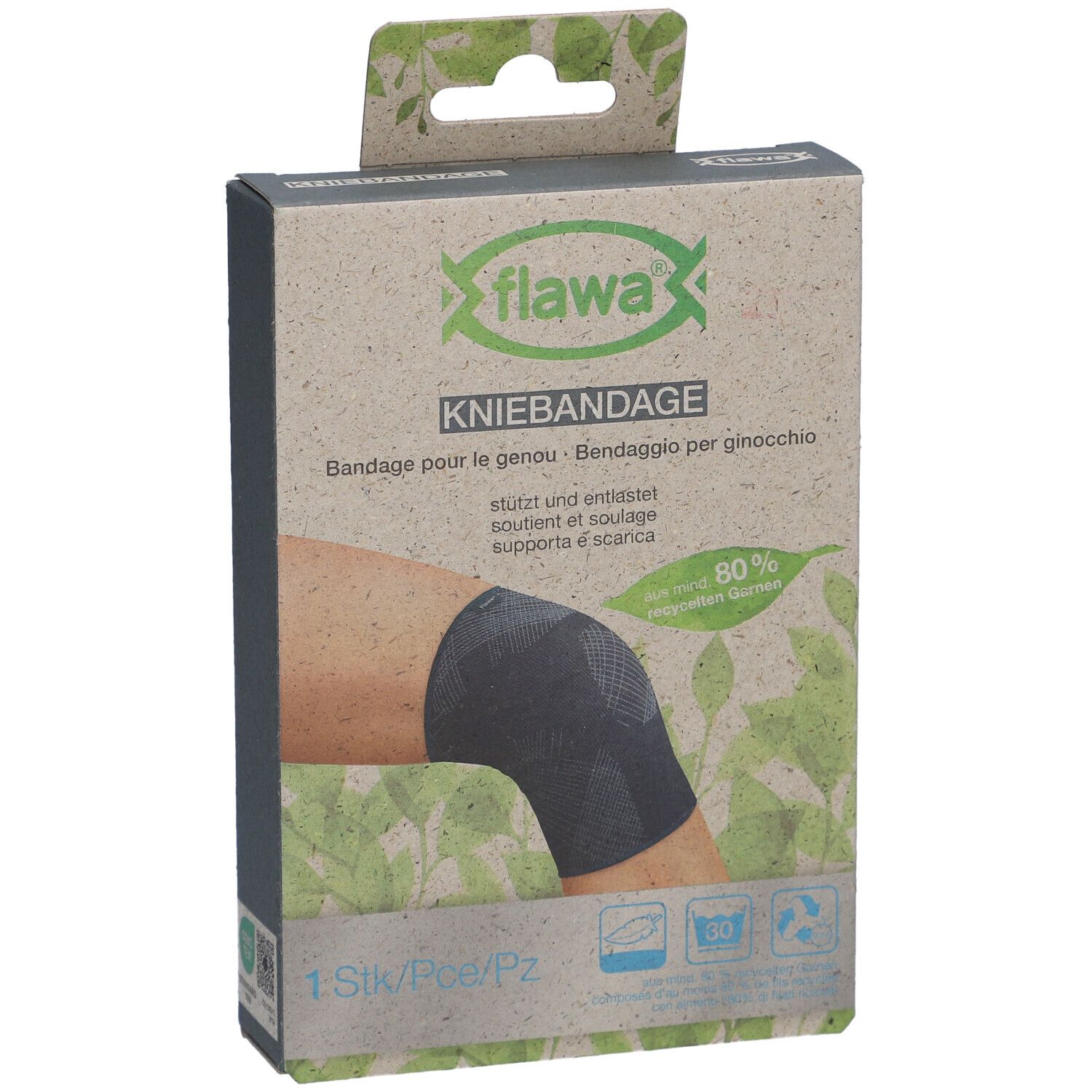 flawa® Bandage pour le genou taille M