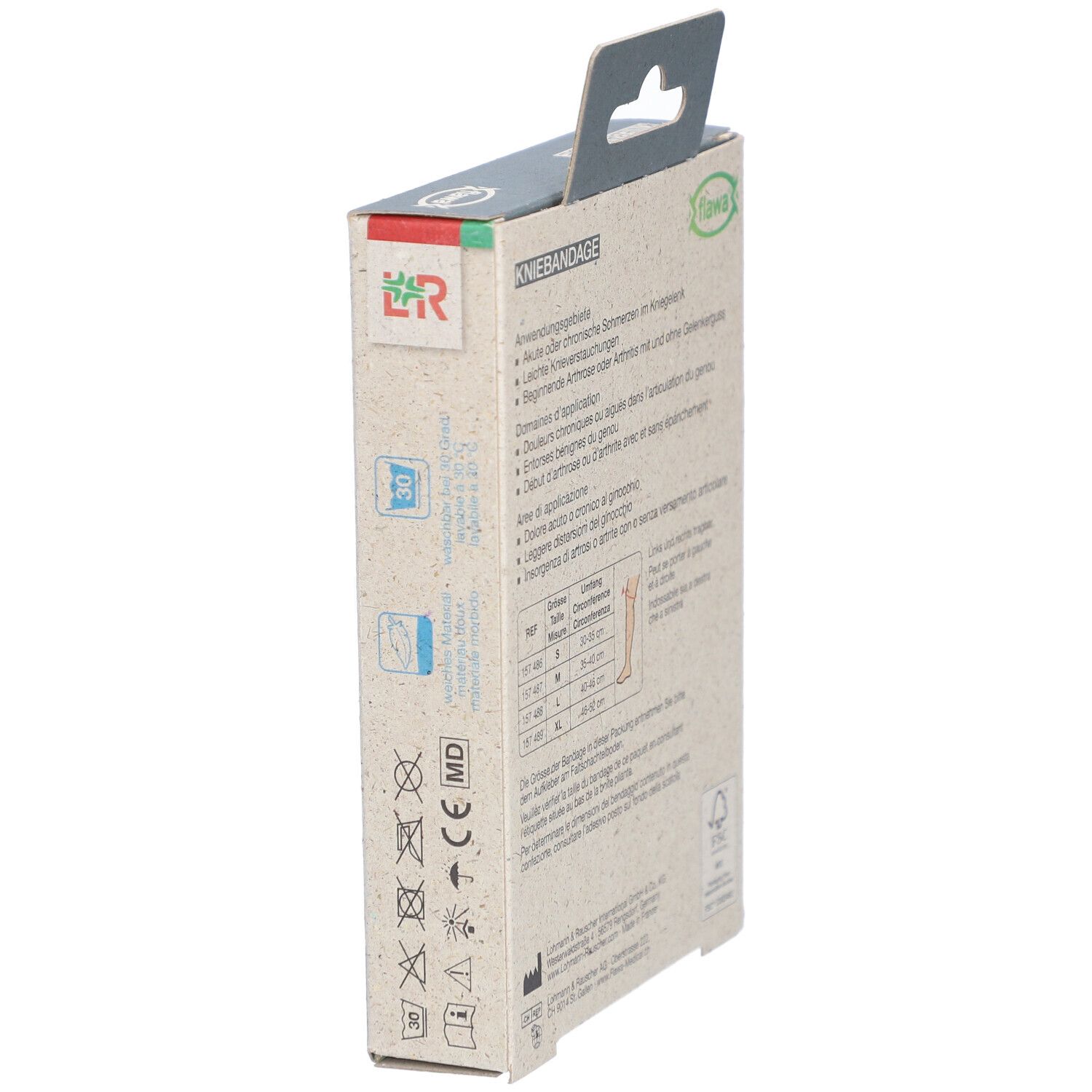 flawa® Bandage pour le genou taille L