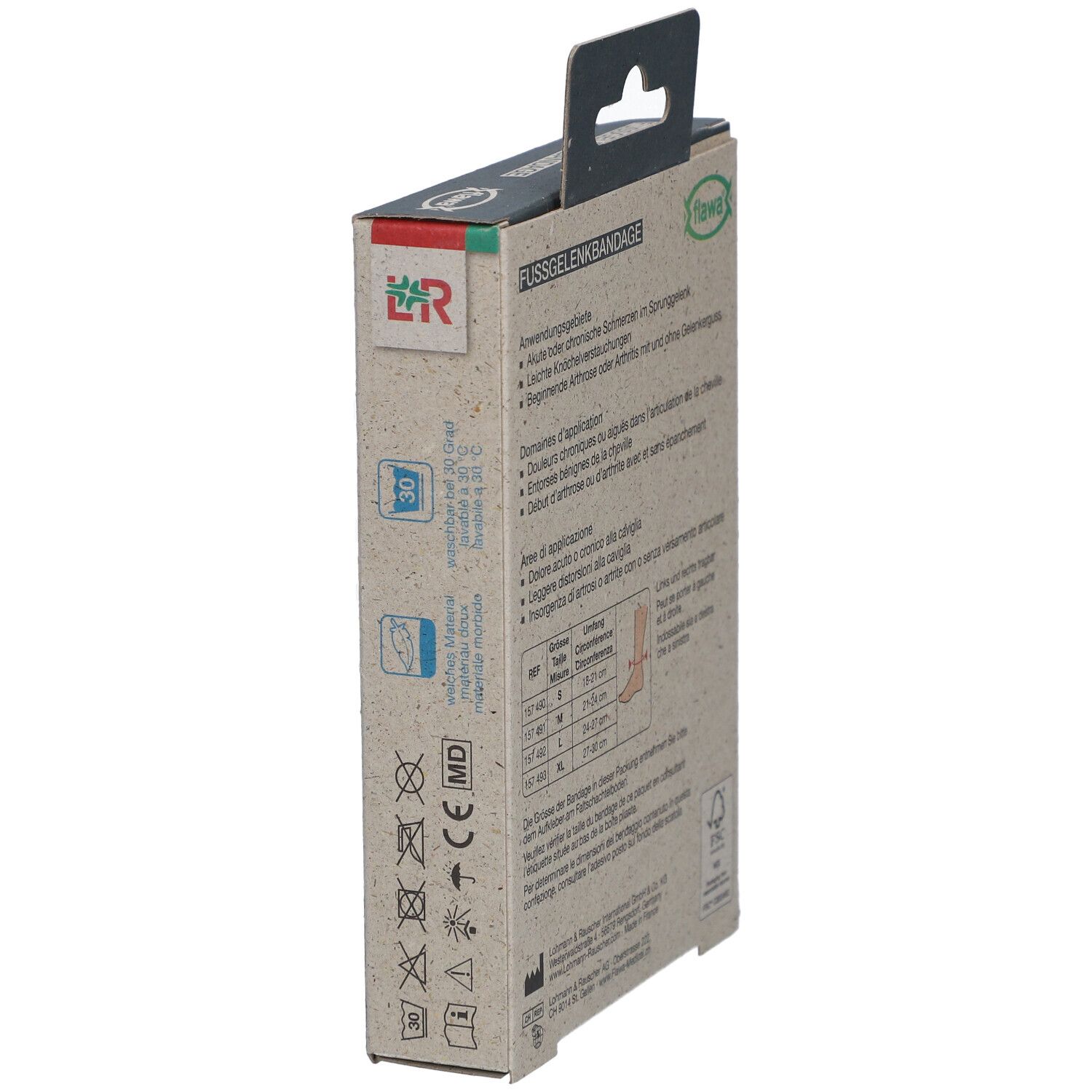 flawa® Knöchelbandage Größe S