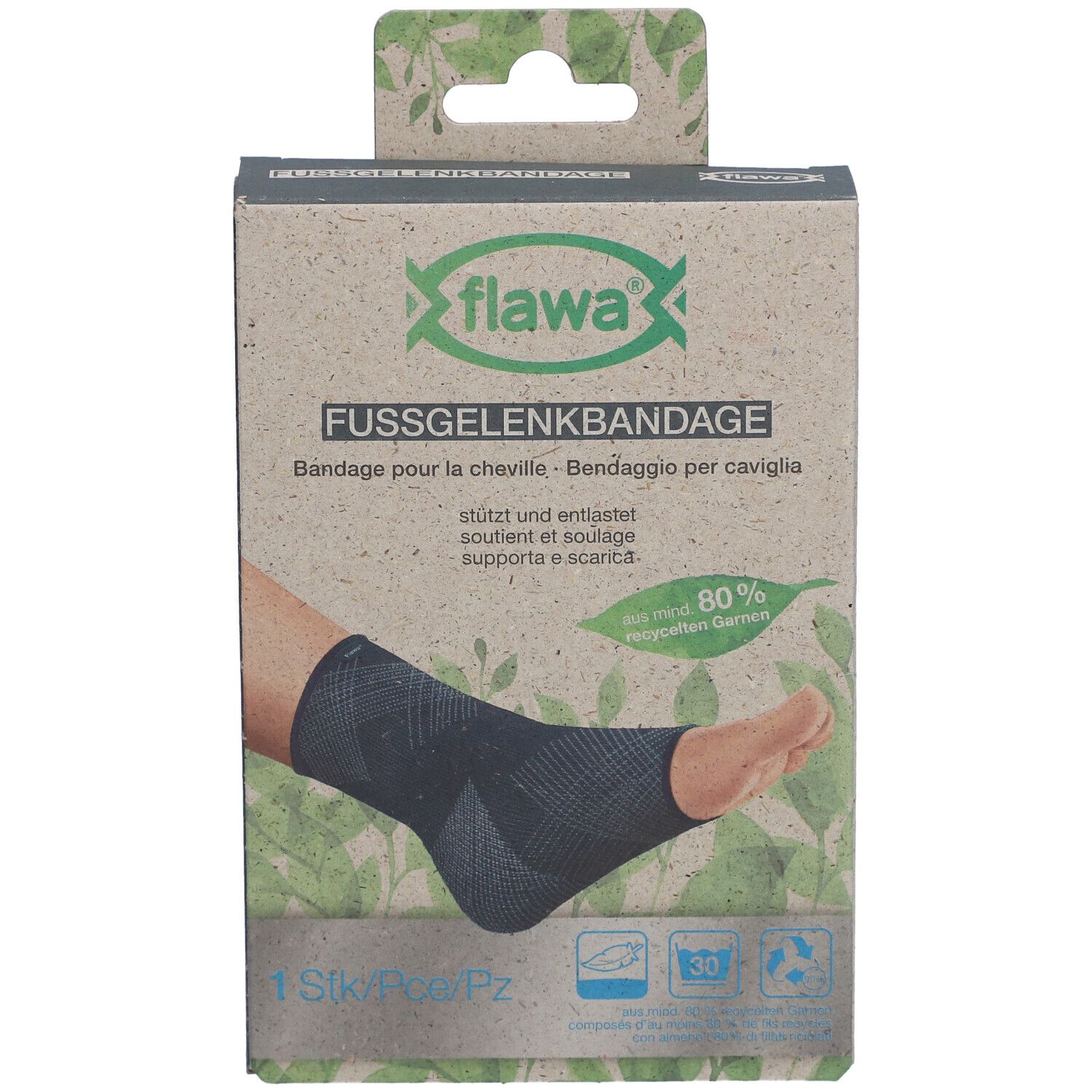 flawa® Knöchelbandage Größe S