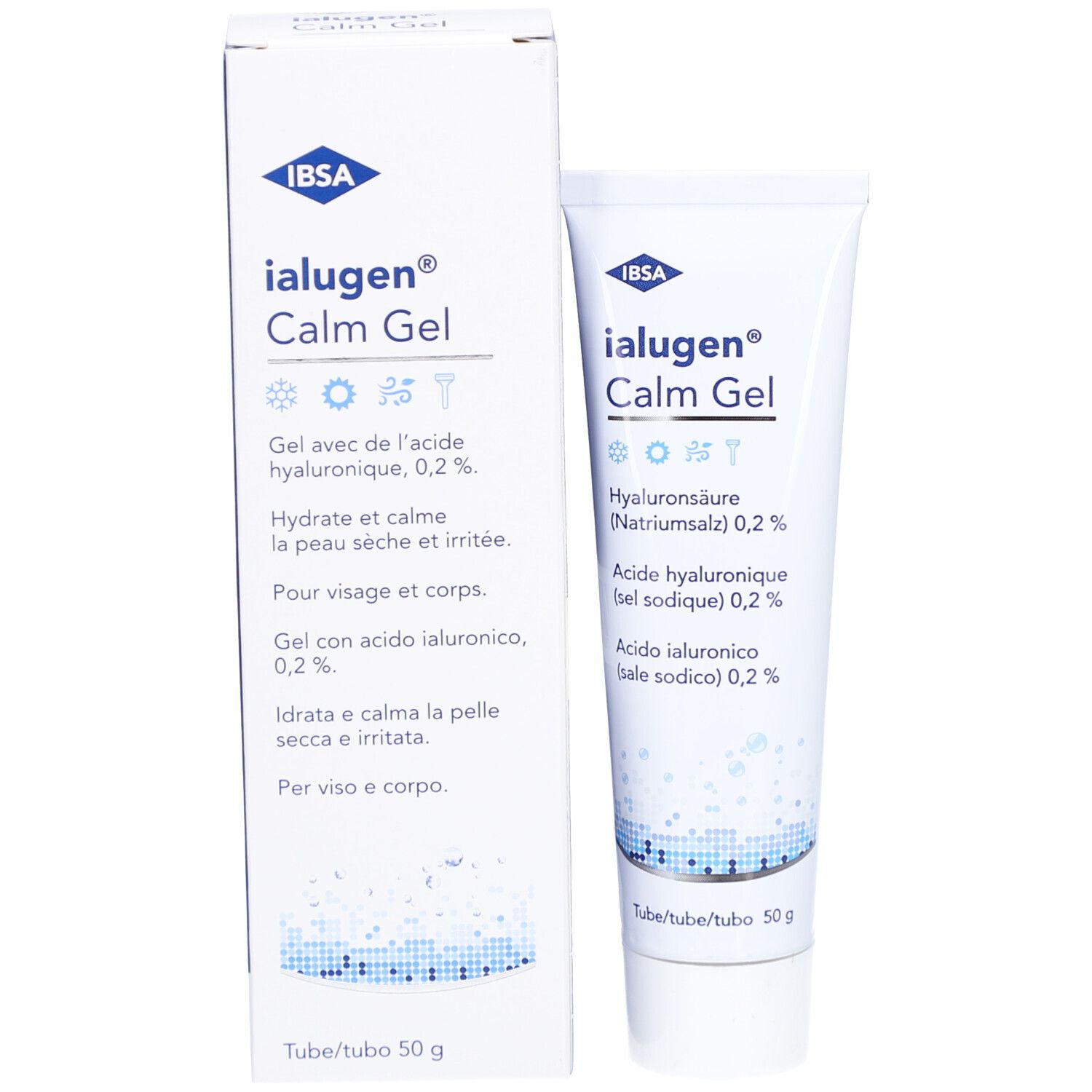 Ialugen® Calm Gel zur Beruhigung gereizter Gesichtshaut