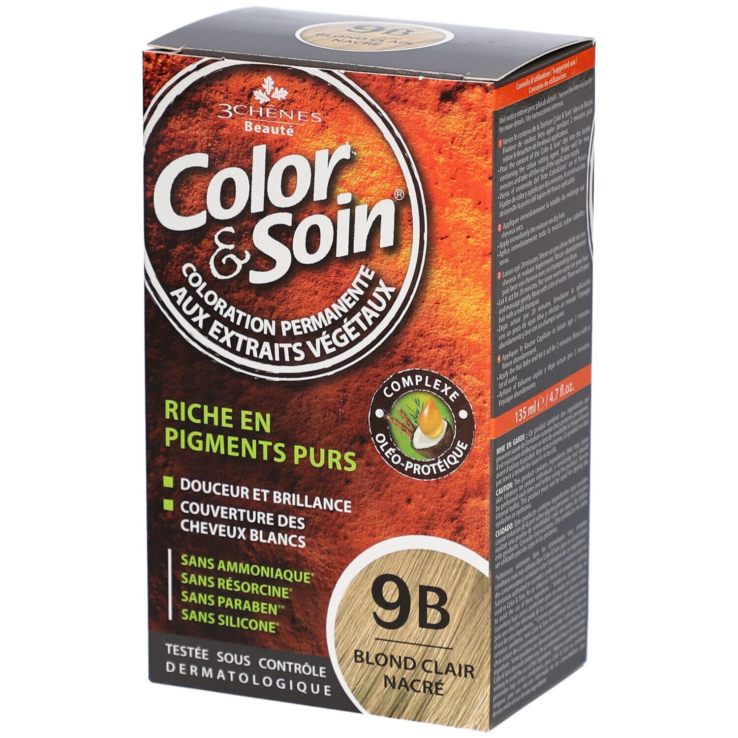 3 Eichen Color & Soin® 9B Hellblond Perlmutt