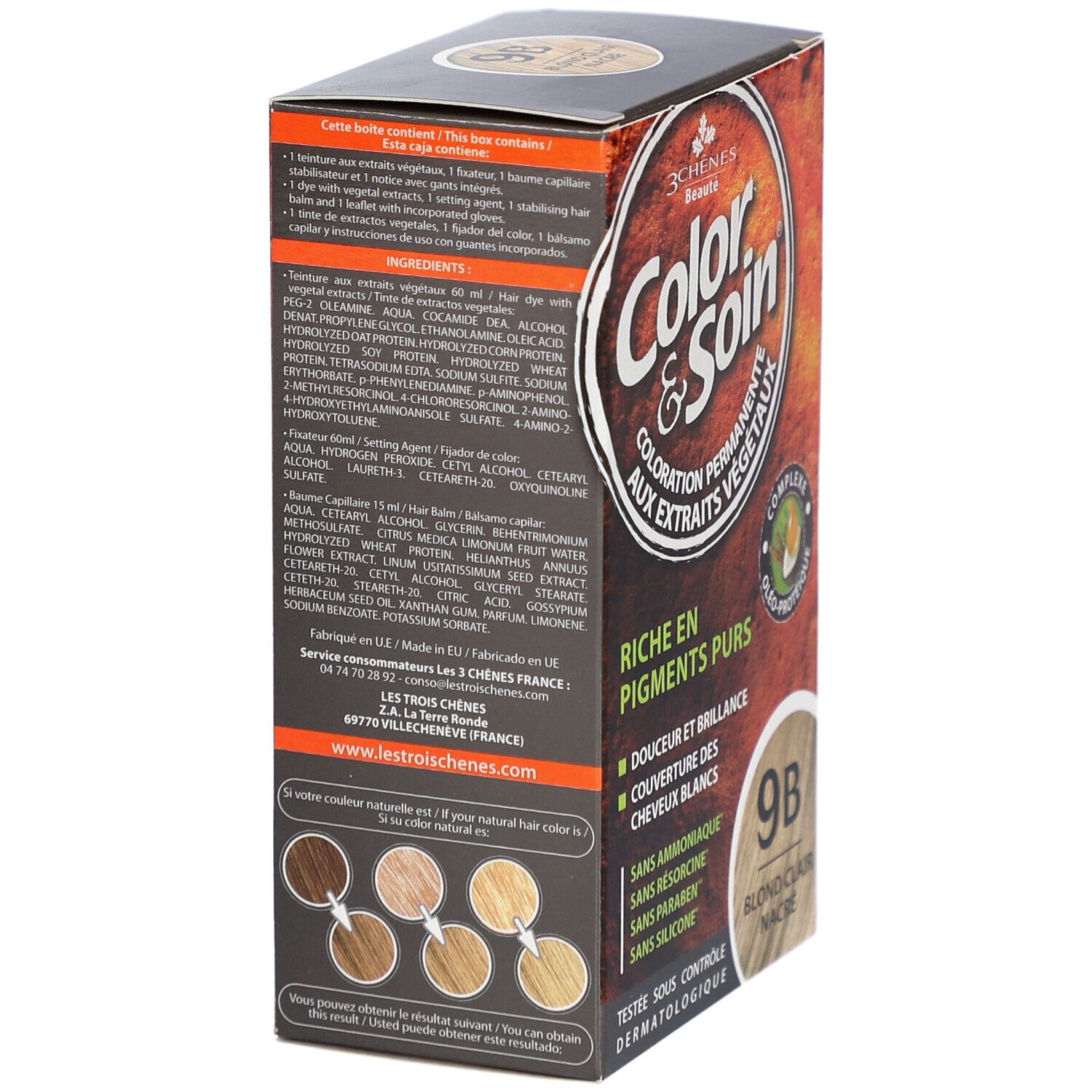 3 Eichen Color & Soin® 9B Hellblond Perlmutt