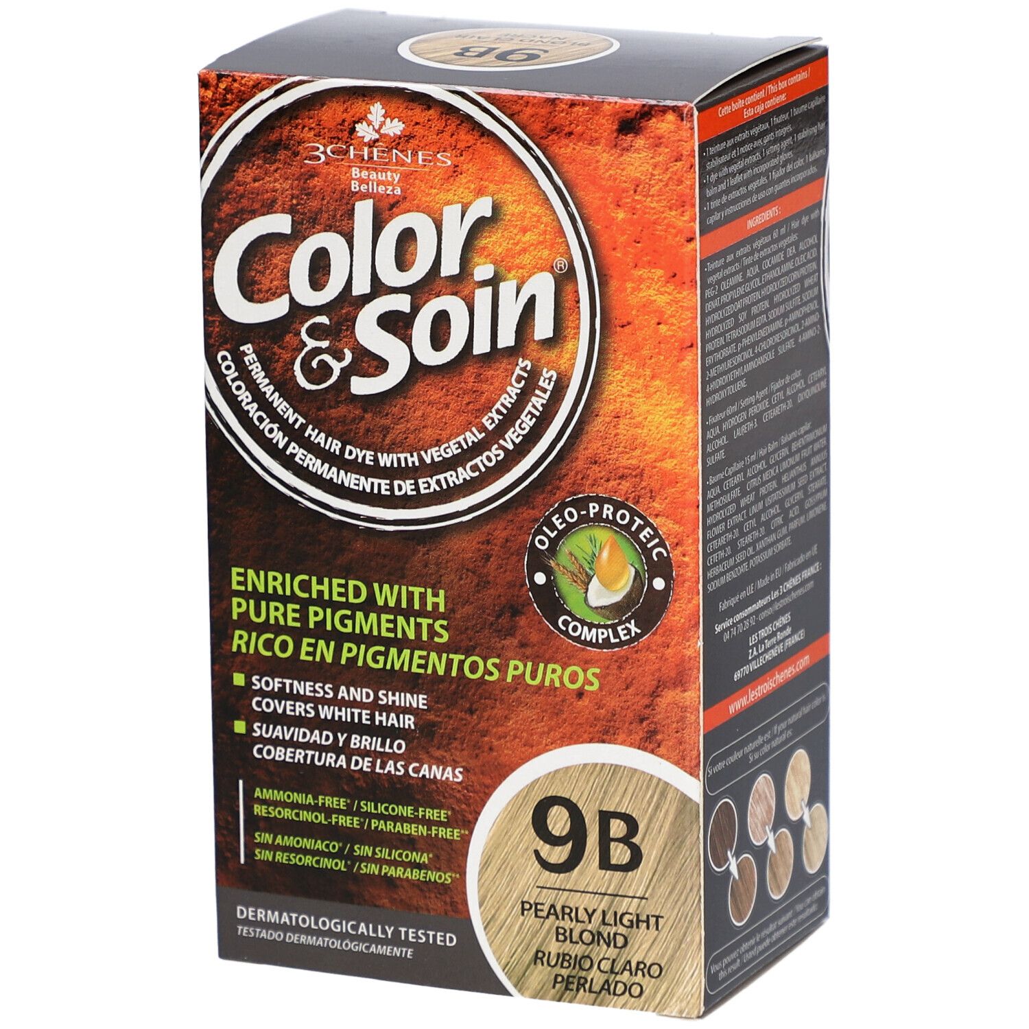 3 Eichen Color & Soin® 9B Hellblond Perlmutt