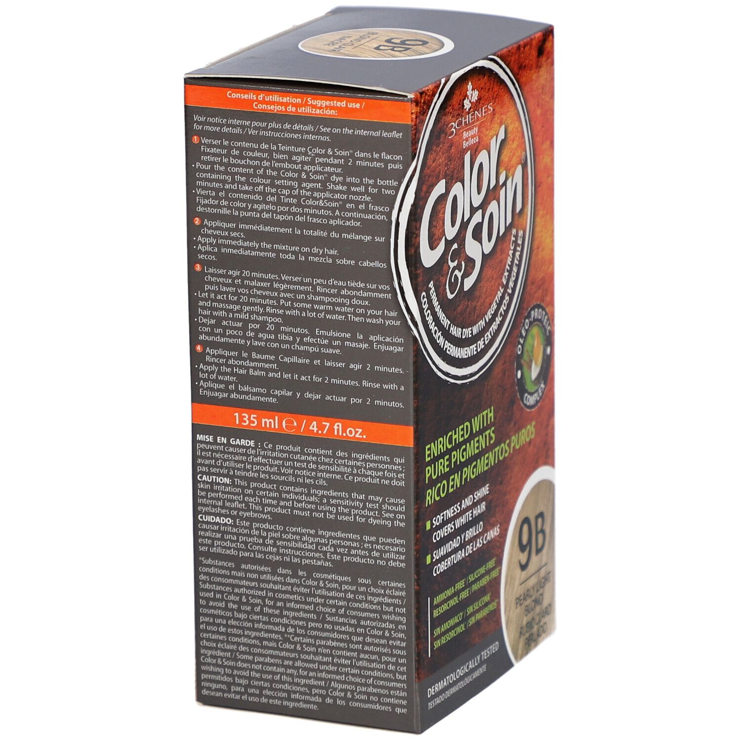 3 Eichen Color & Soin® 9B Hellblond Perlmutt