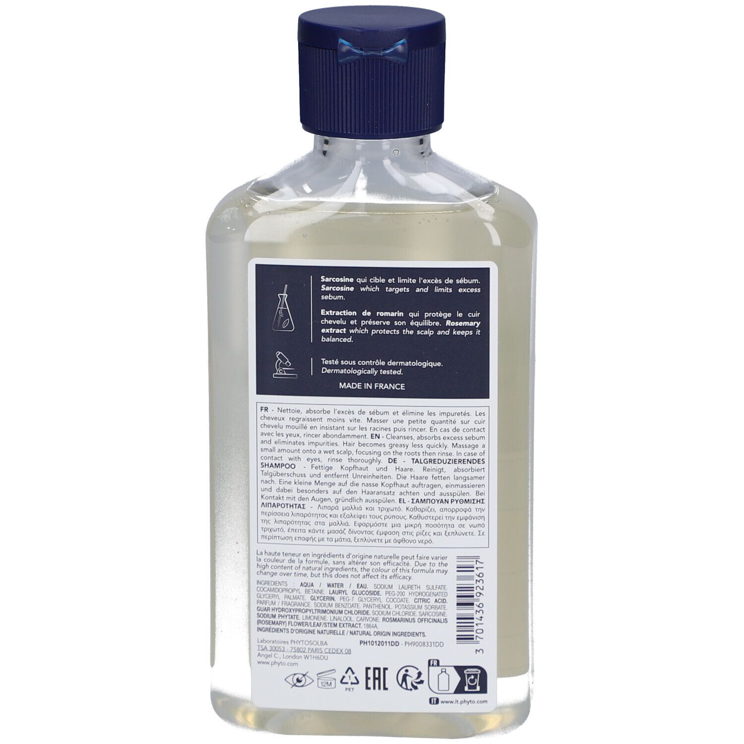 Phyto Sebum Control Seboreduktives Shampoo