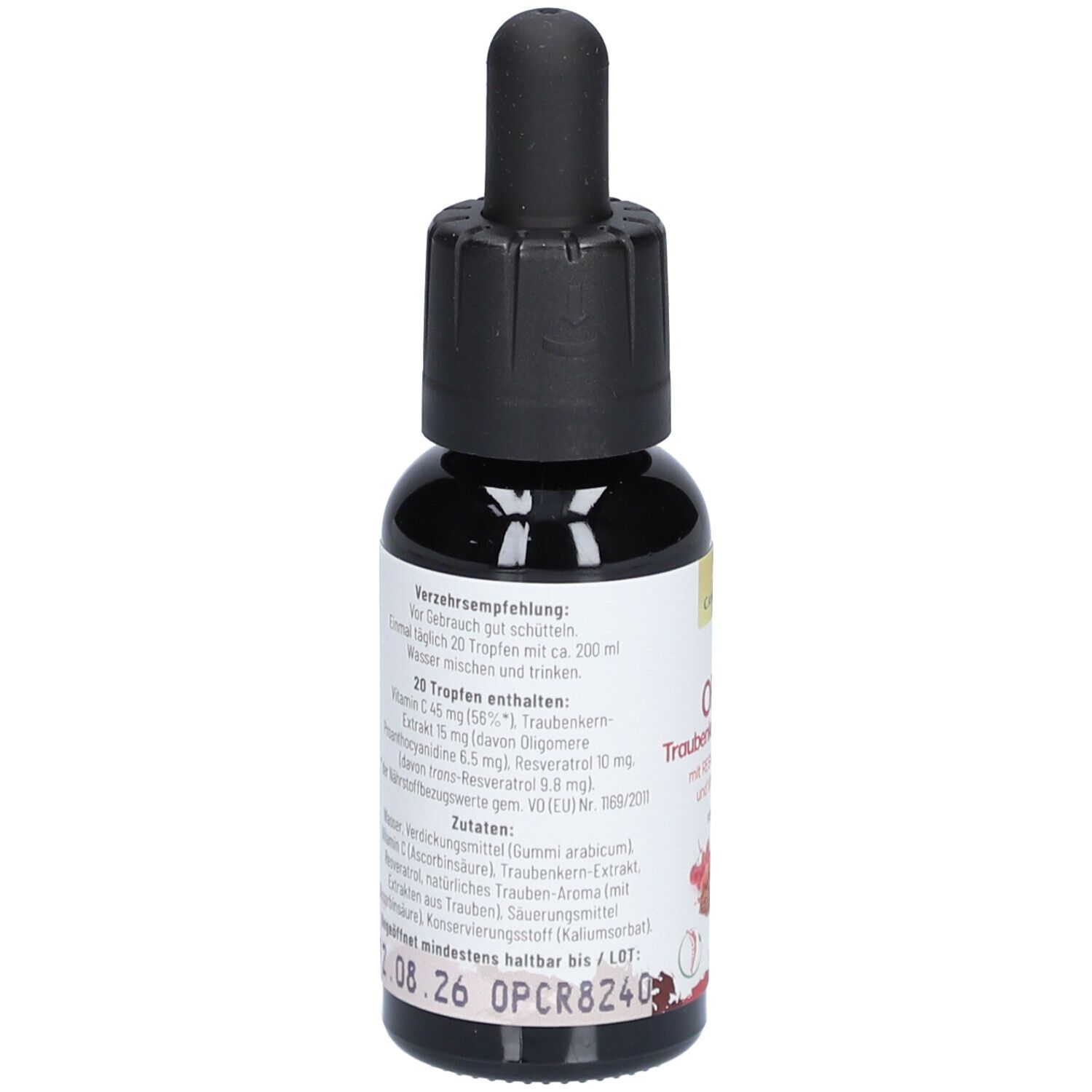 CANNSOL Traubenkernextrakt OPC mit Resveratrol und Vitamin C