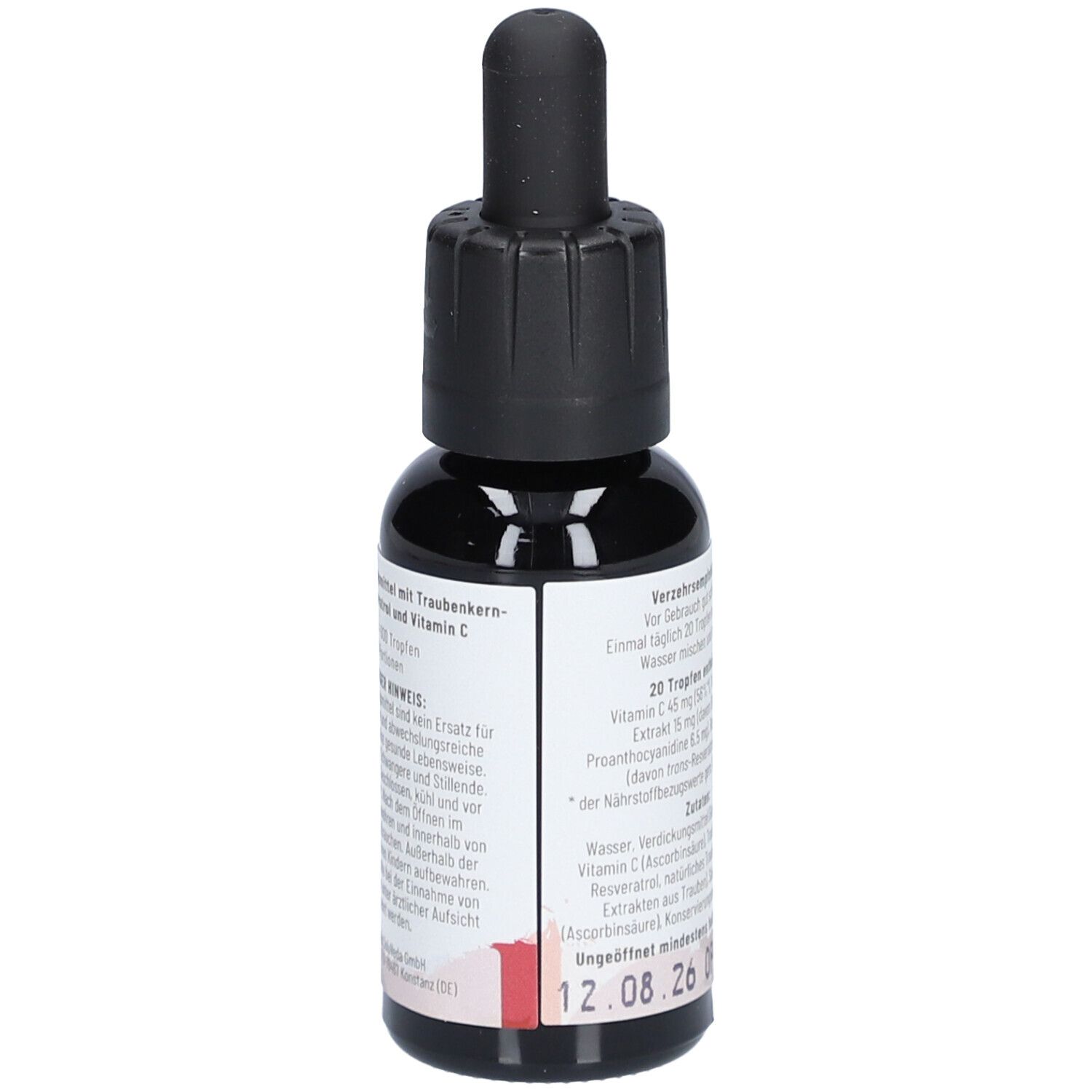 CANNSOL Traubenkernextrakt OPC mit Resveratrol und Vitamin C