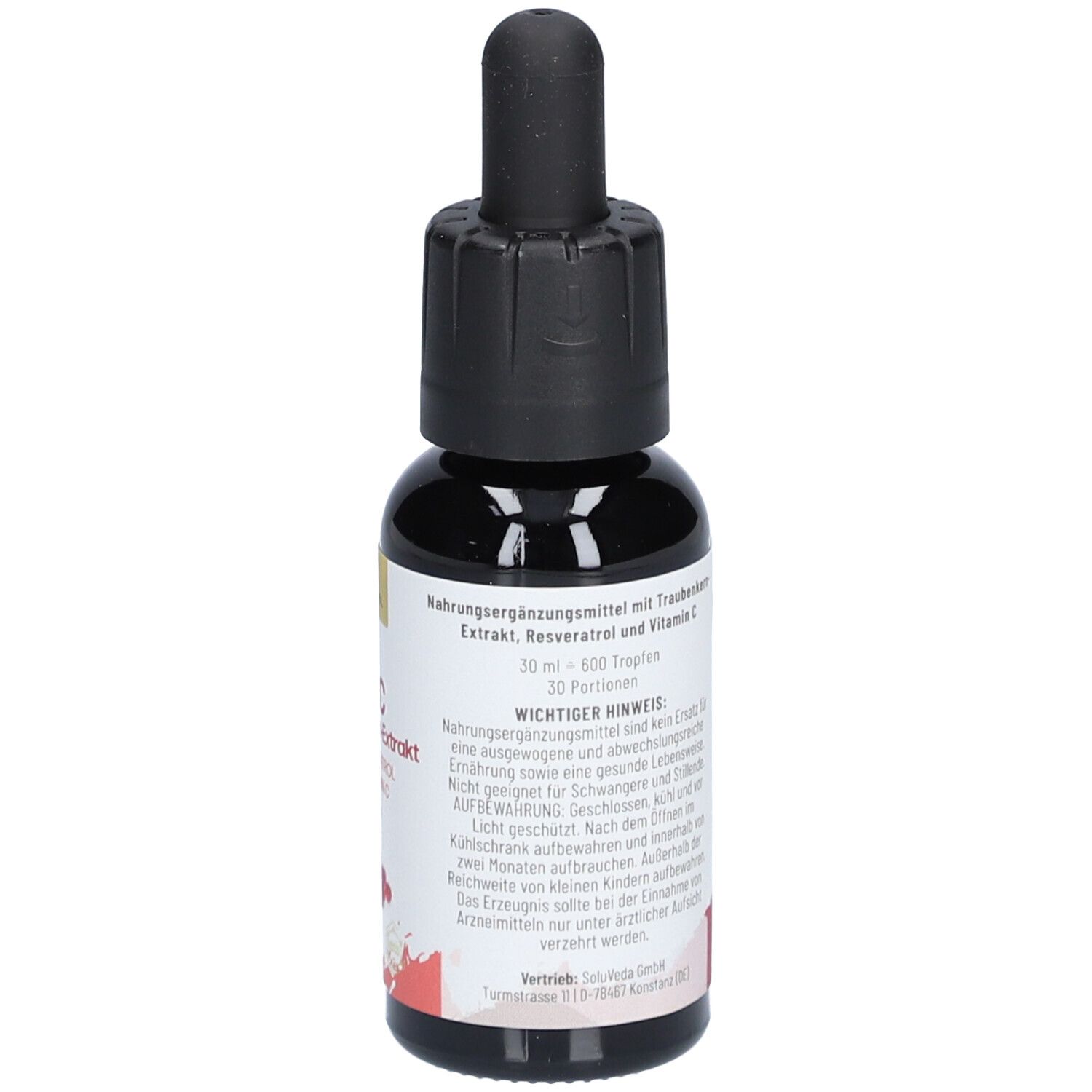 CANNSOL Traubenkernextrakt OPC mit Resveratrol und Vitamin C